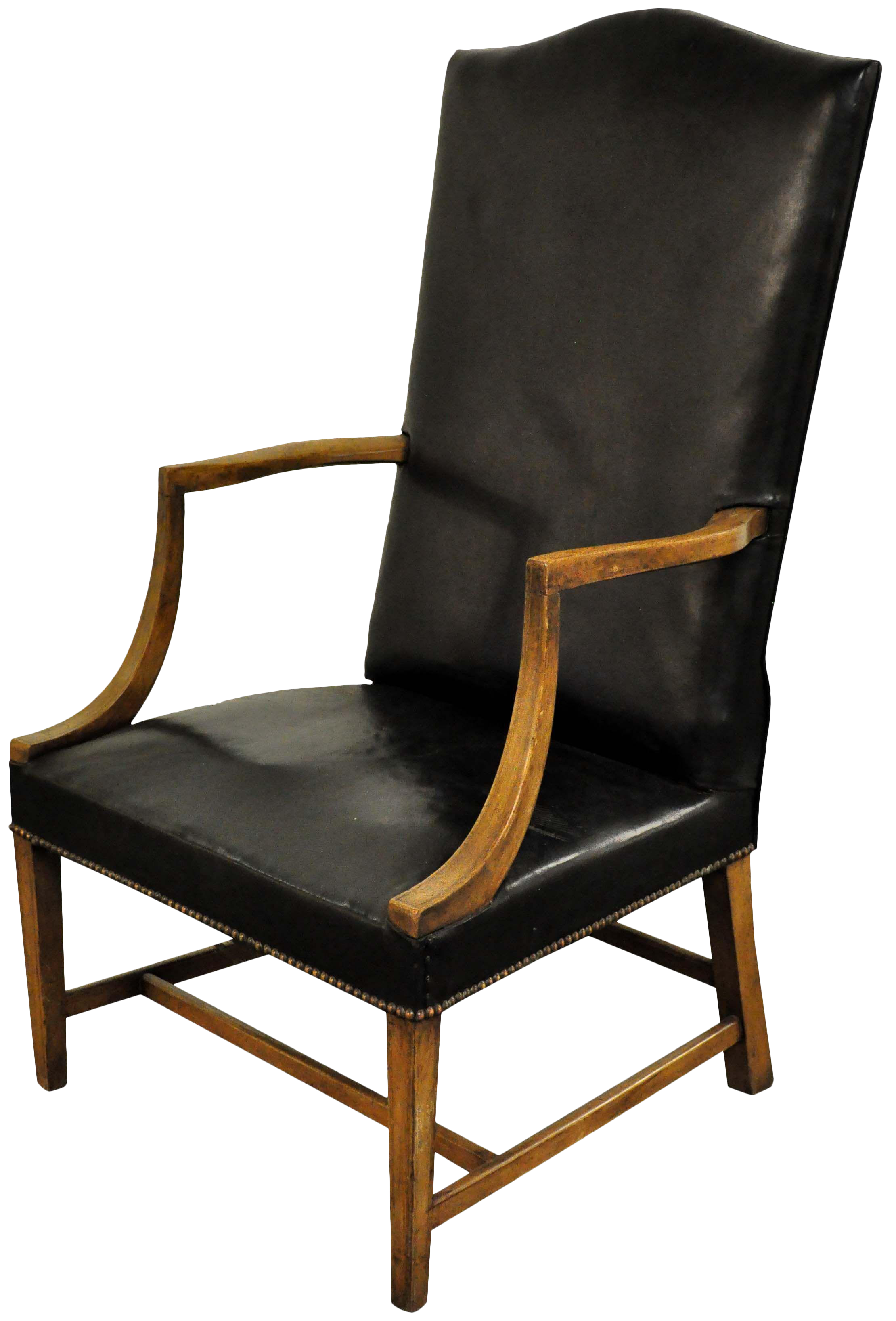 Vintage Leather Occasional Armchair Chairish