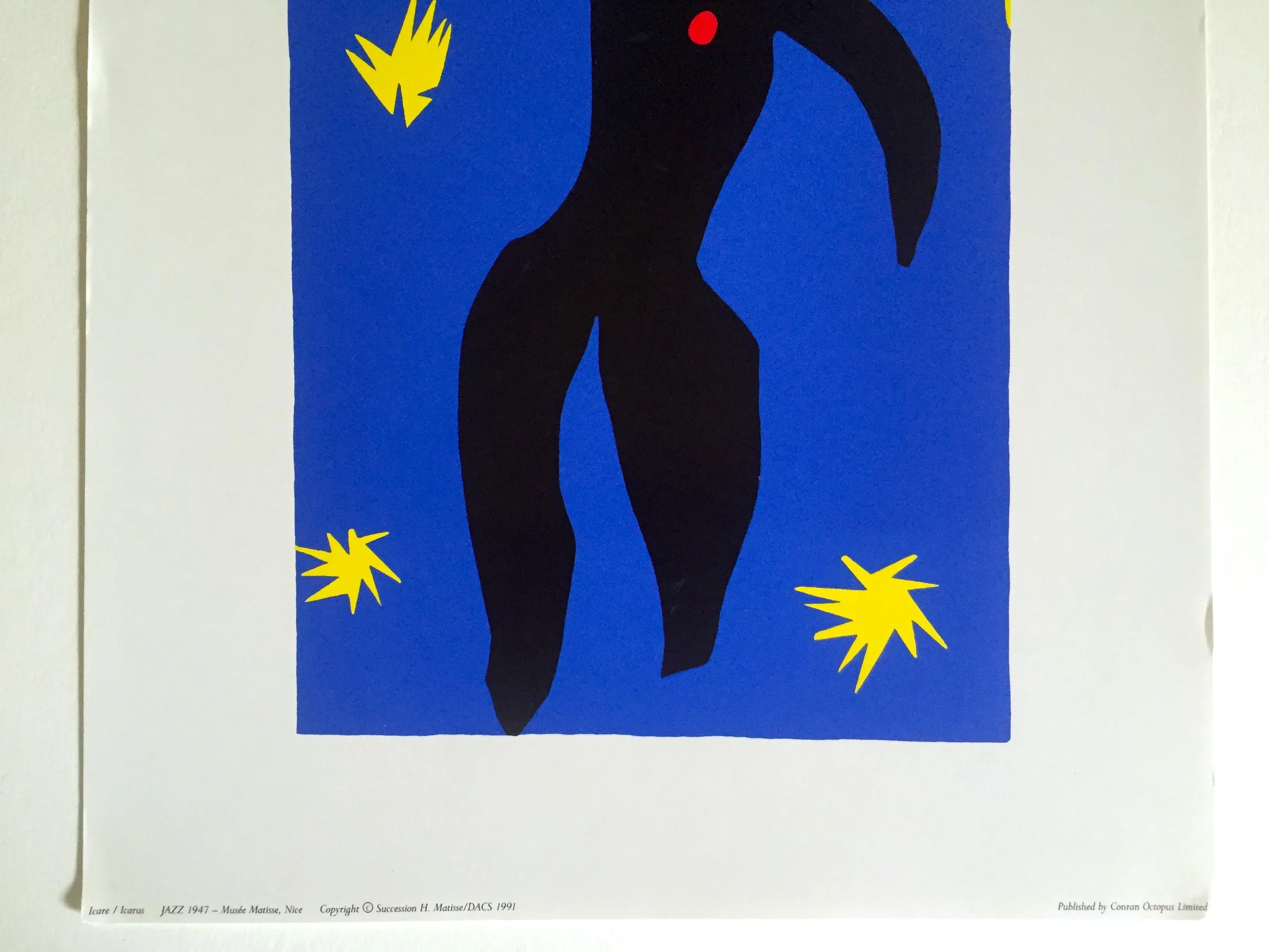 After Henri Matisse Vintage 1991 Jazz Portfolio Lithograph