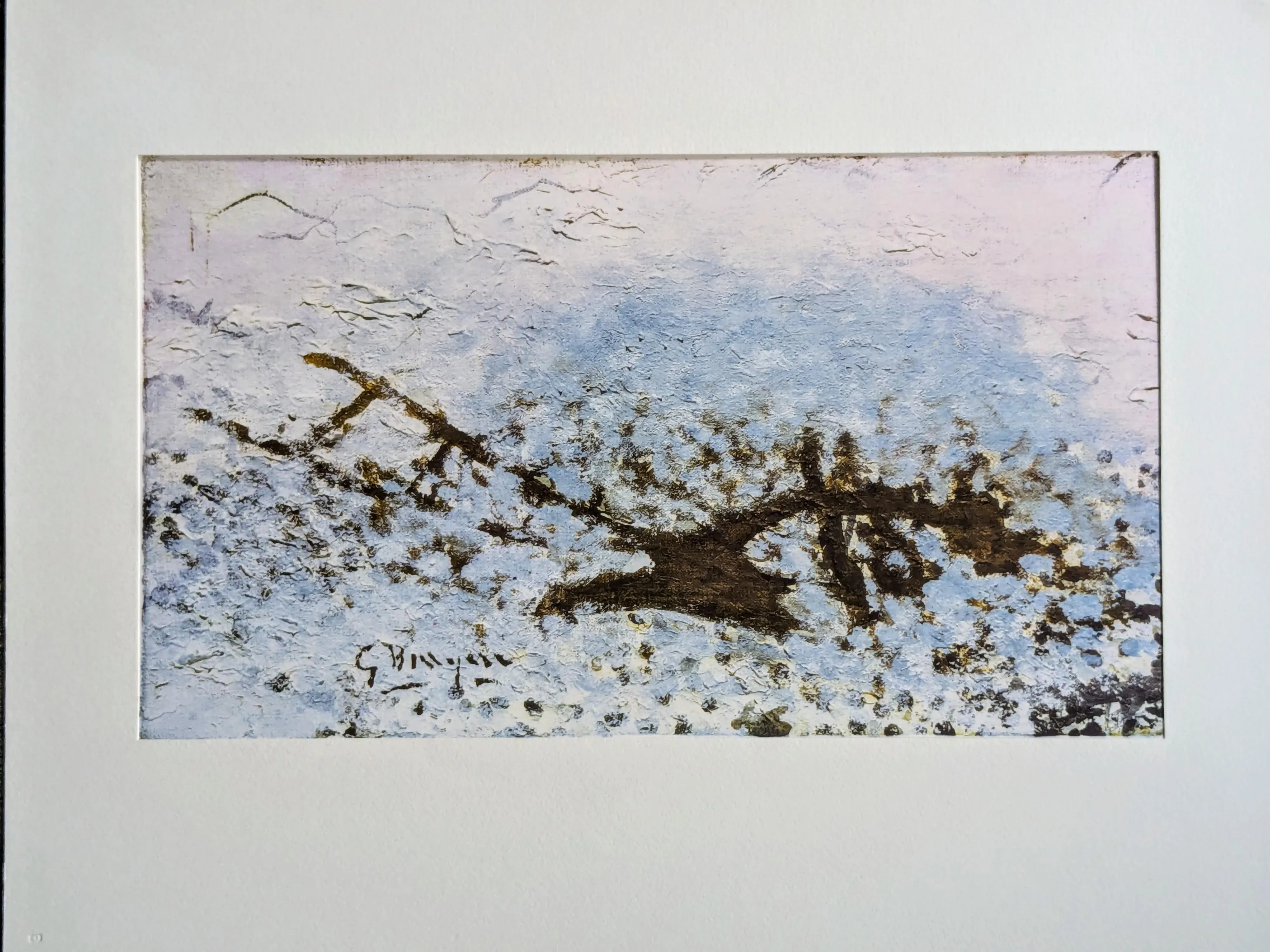Georges Braque, The Plow, Limited Edition Plate Signed Phototype, 1962