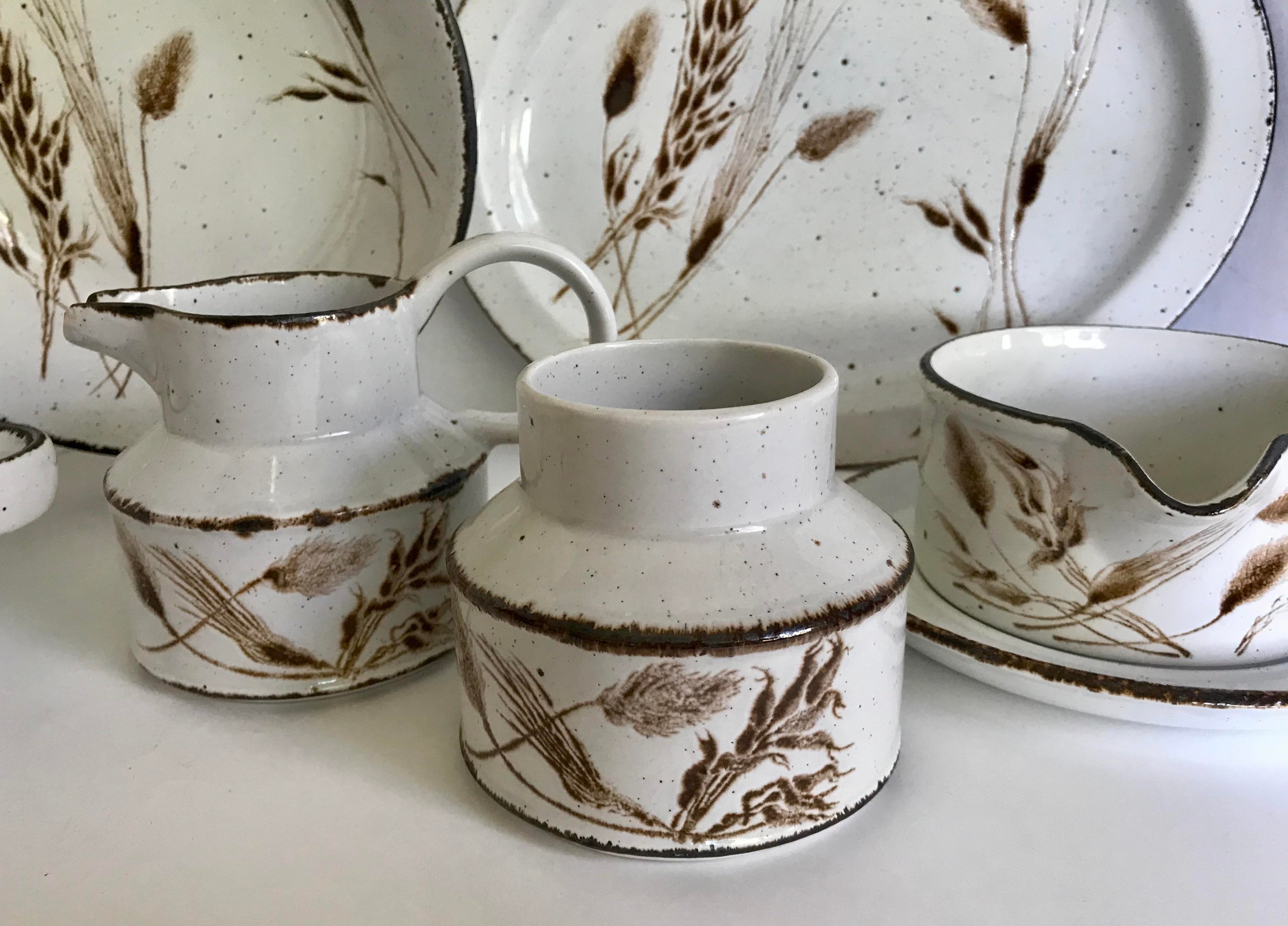 イギリス1960年陶器ミッドウィンター38点セットMade in England イギリス1960年陶器ミッドウィンター38点セットMade in England
