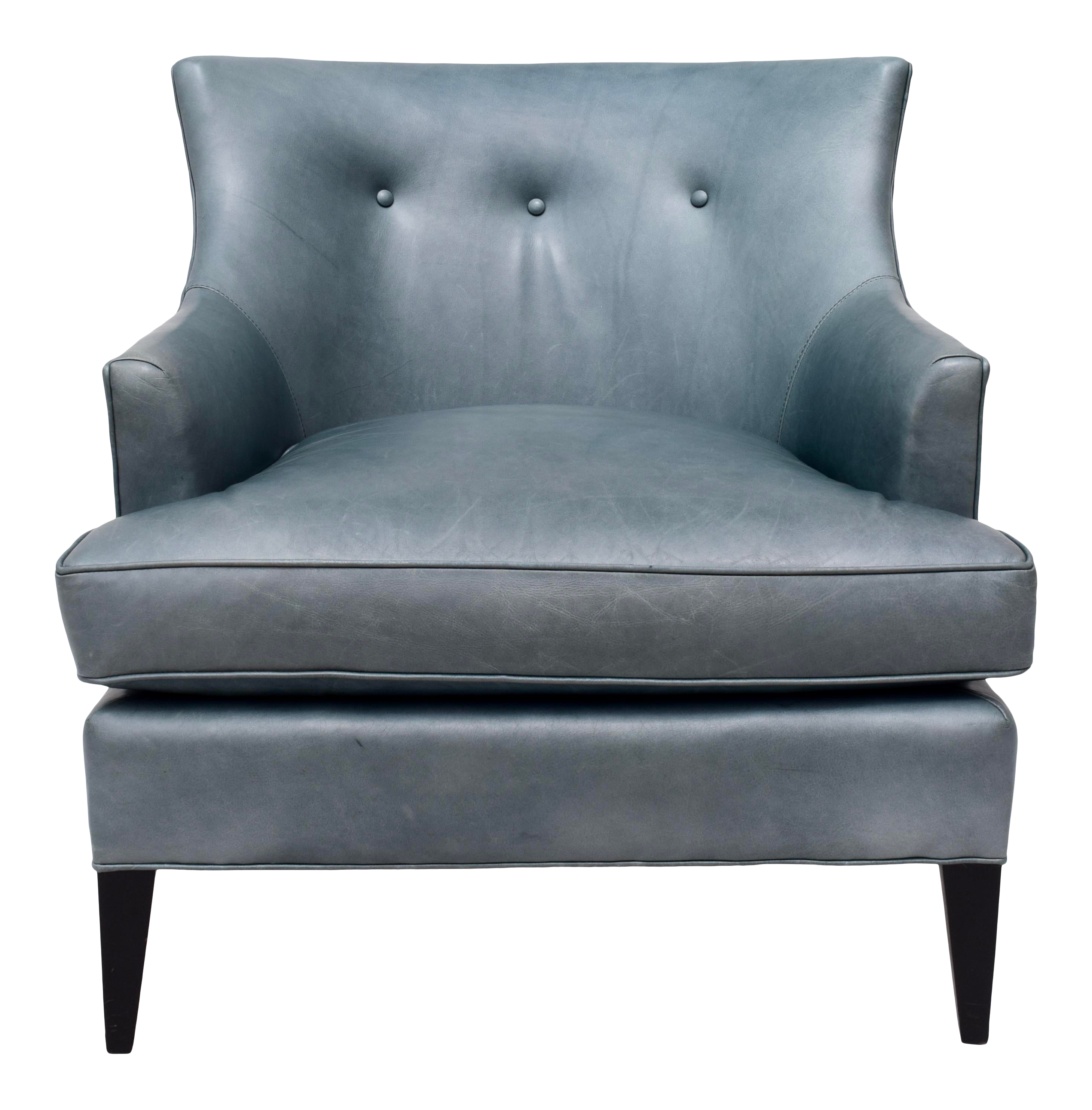Mitchell Gold Bob Williams Wyatt Leather Chair Chairish