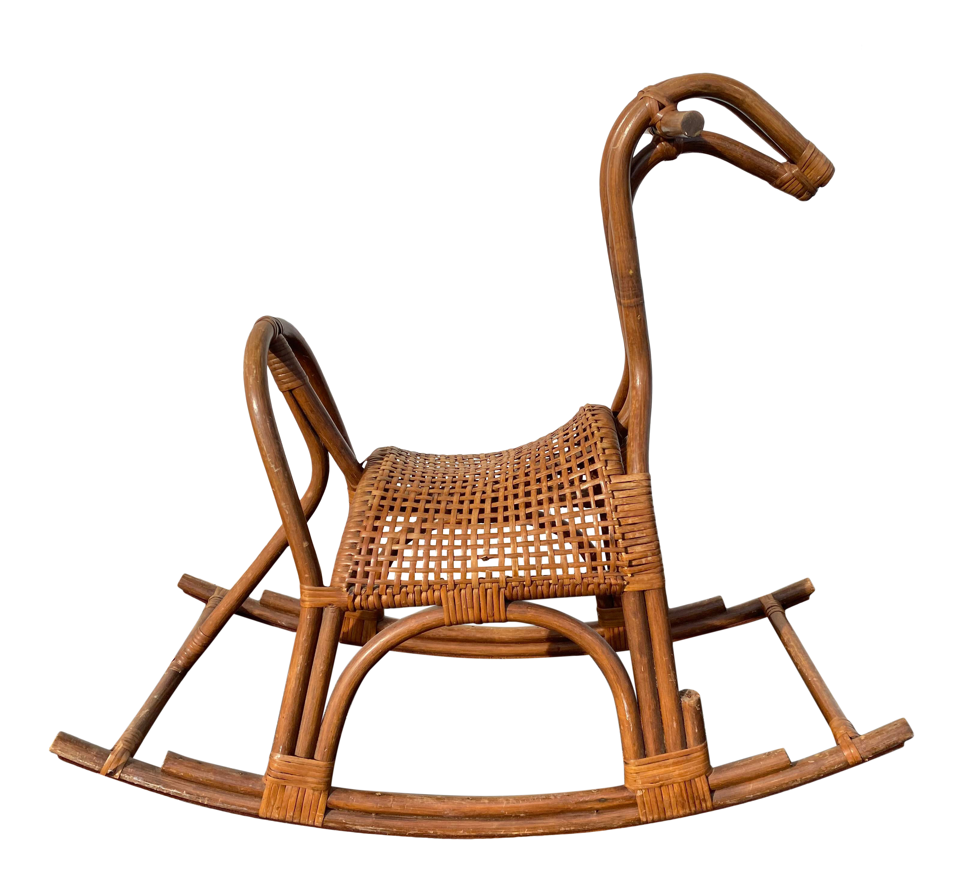 bamboo rocking horse
