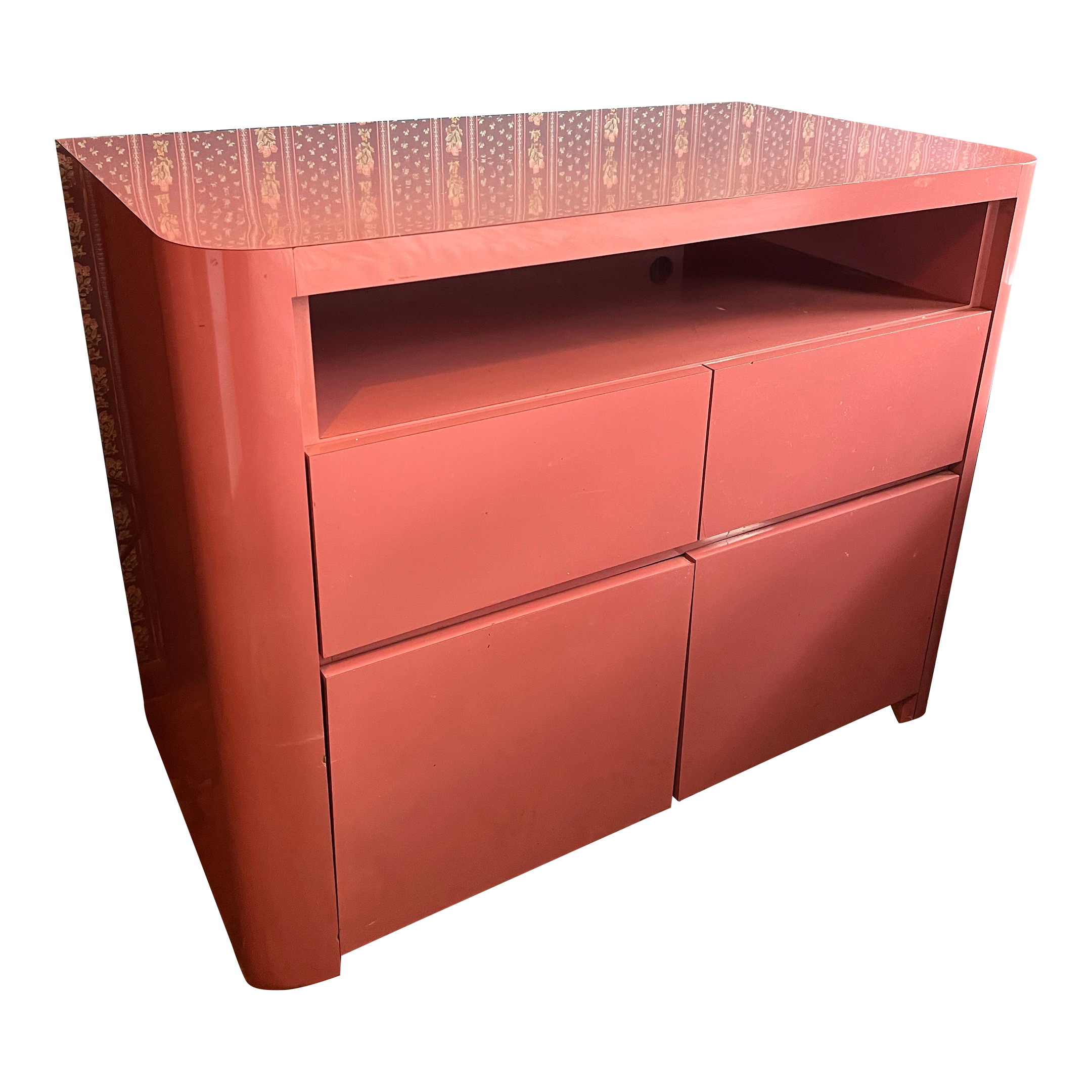 Blush 2024 pink sideboard