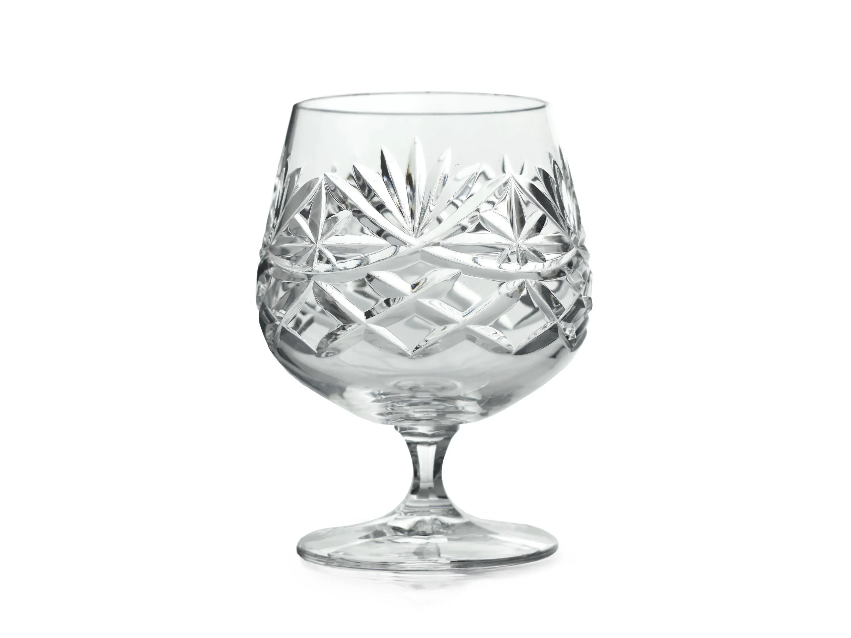 Mid 20th Century Crystal Brandy Glass by Edinburgh Crystal - Set of 6