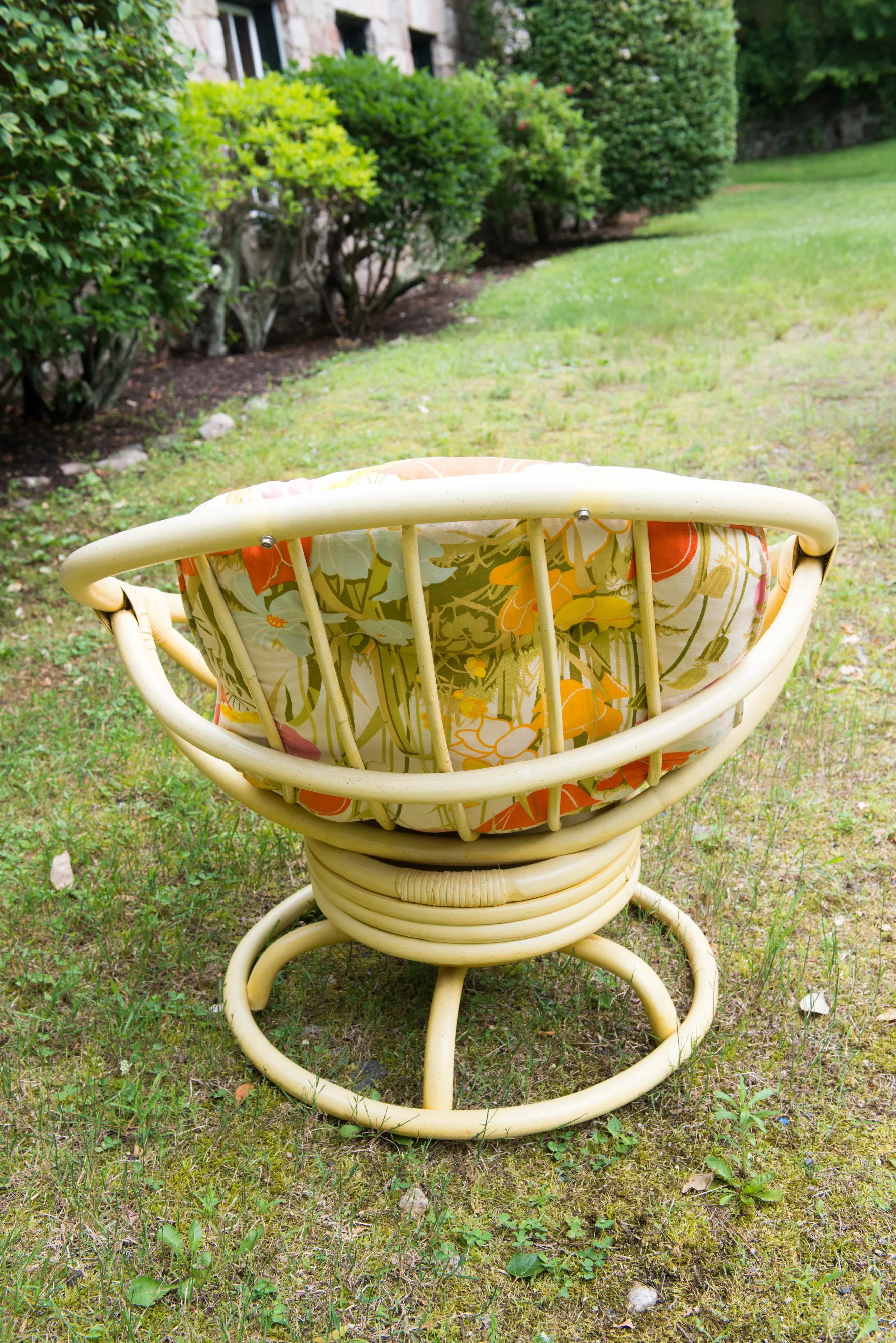 Papasan Chair Vintage Round Wicker Chair Vintage Ficks Reed