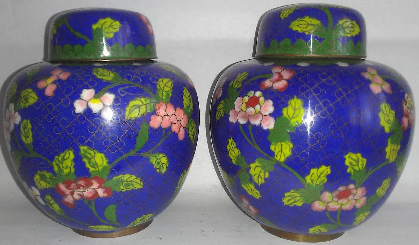 Early 20th Century Chinese Ginger Jars - a Pair