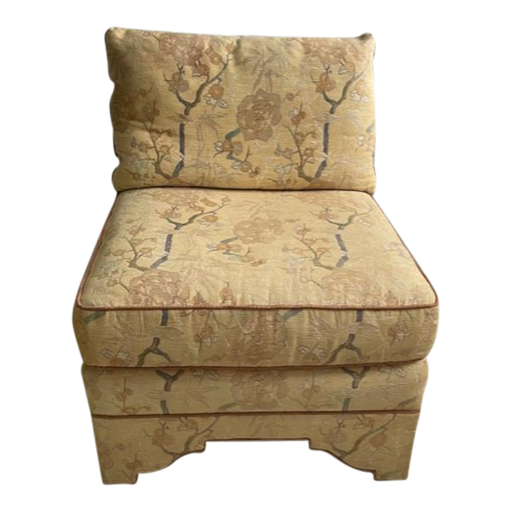 Vintage Hickory Slipper Chair Chairish