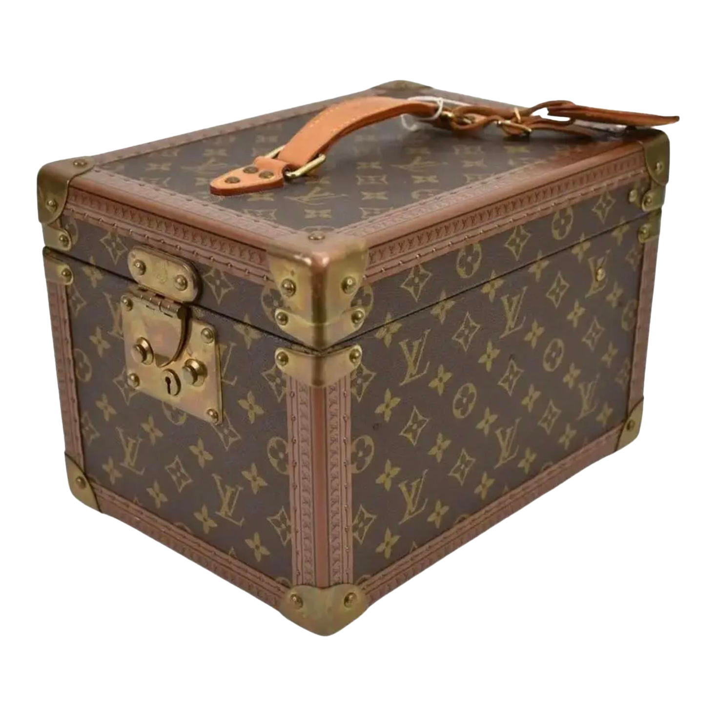 Louis Vuitton Monogram Canvas Cosmetic Vanity Travel Trunk Case