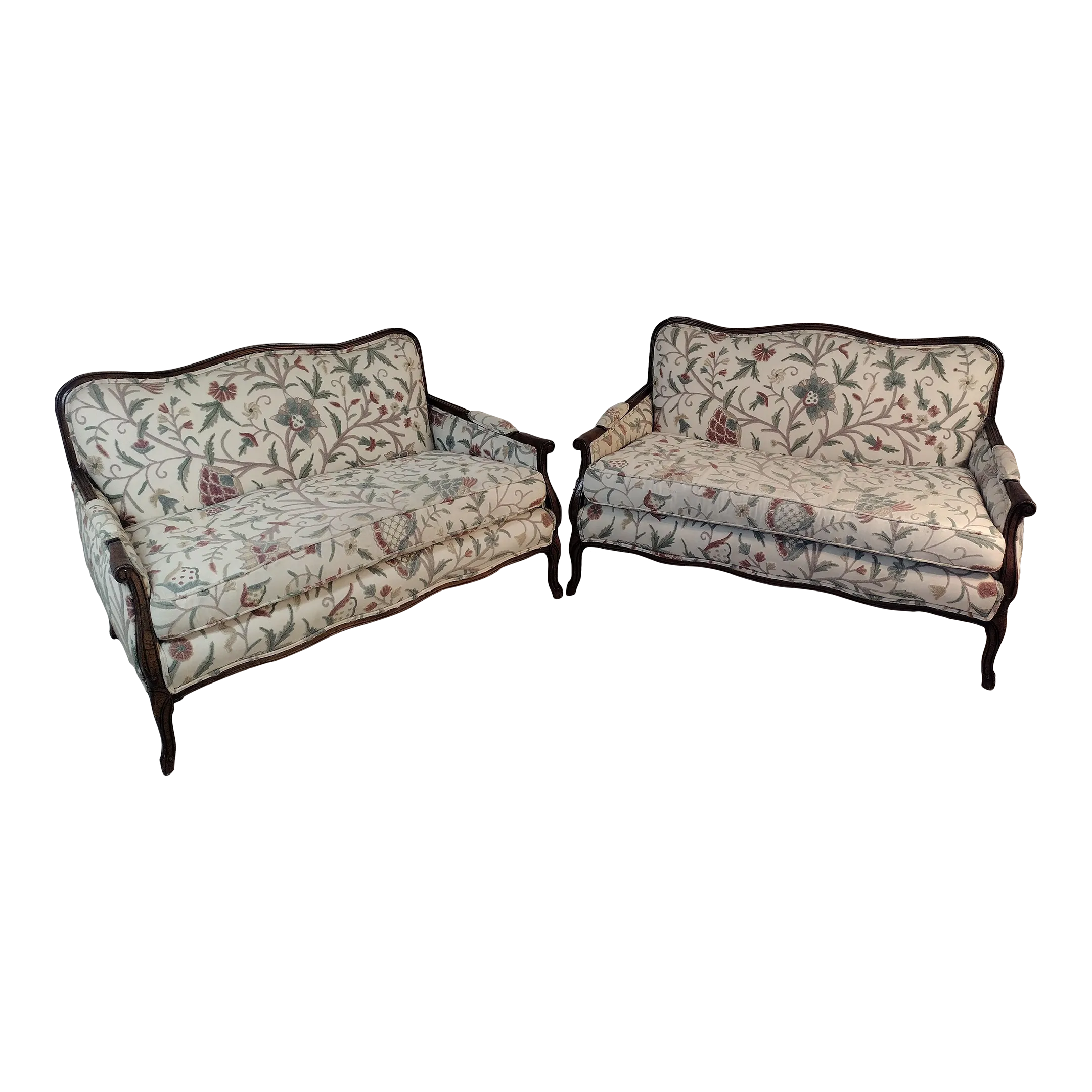 1960s French Style Settes - a Pair