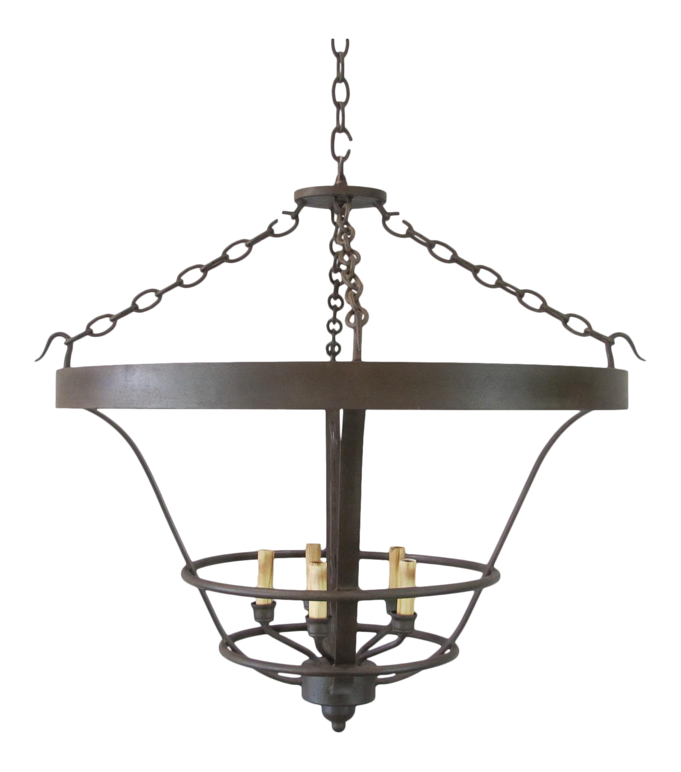 Iron Chandelier Chairish