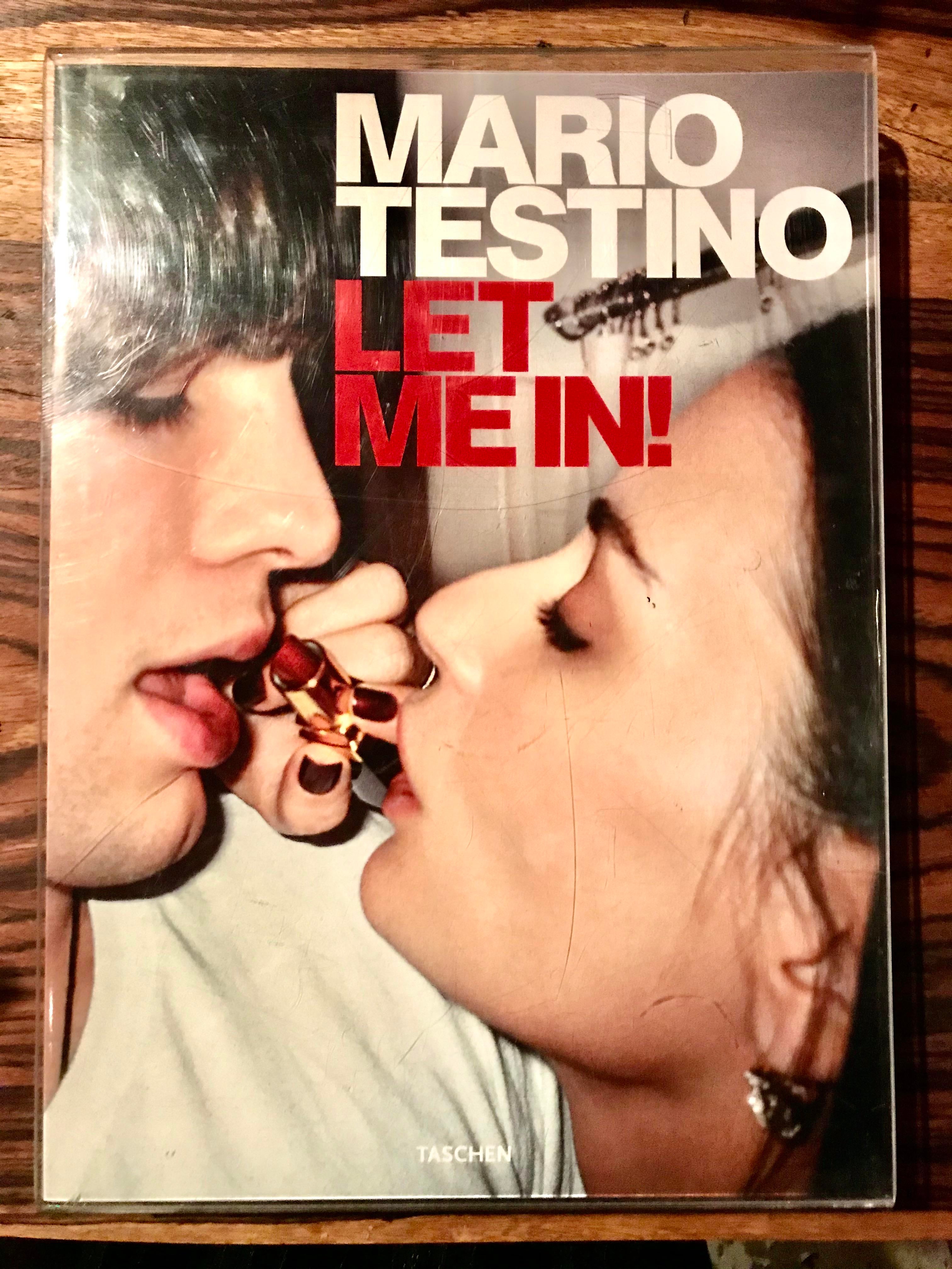 Mario Testino Let Me In, Published by Taschen, 2007. | Chairish Mario Testino Let Me In, Published by Taschen, 2007. | Chairish