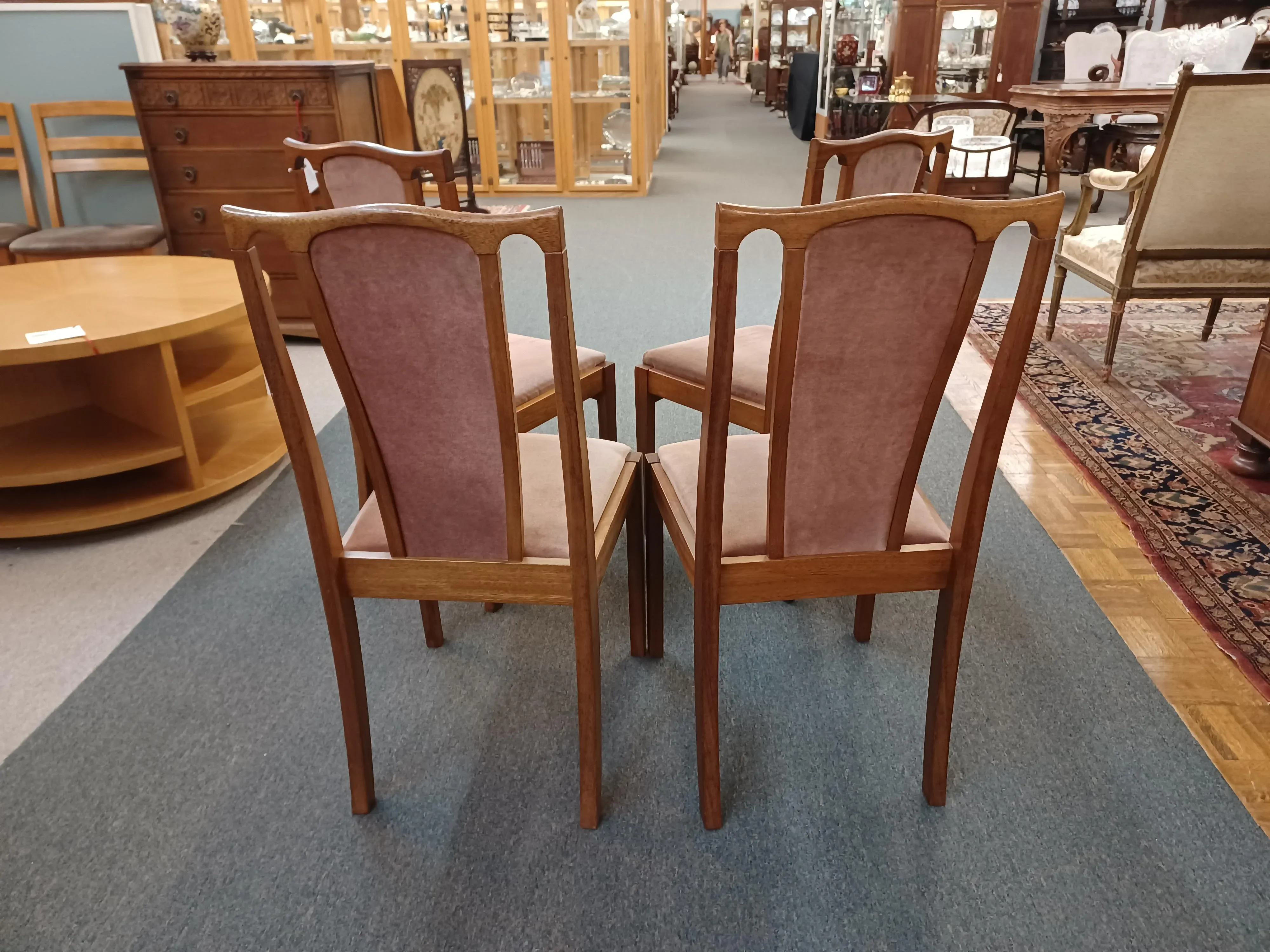 Mid Century Modern Meredew Teak Dining Chairs Set of Chairish