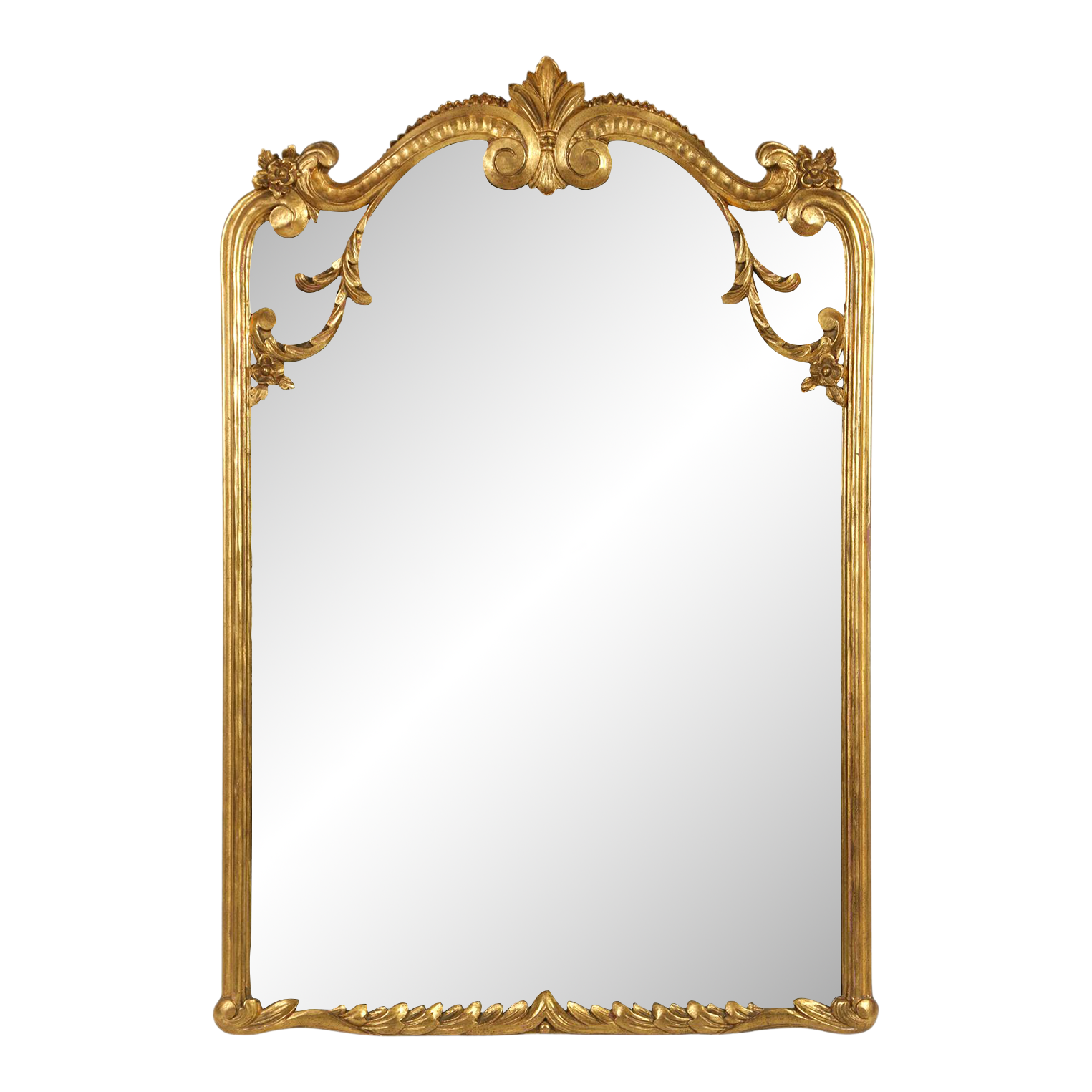 Vintage Giltwood Carved Mirror Chairish