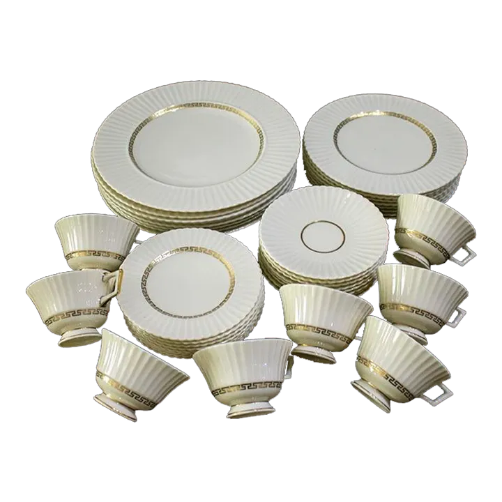 Lenox China Cretan Pattern Service for 8 Chairish