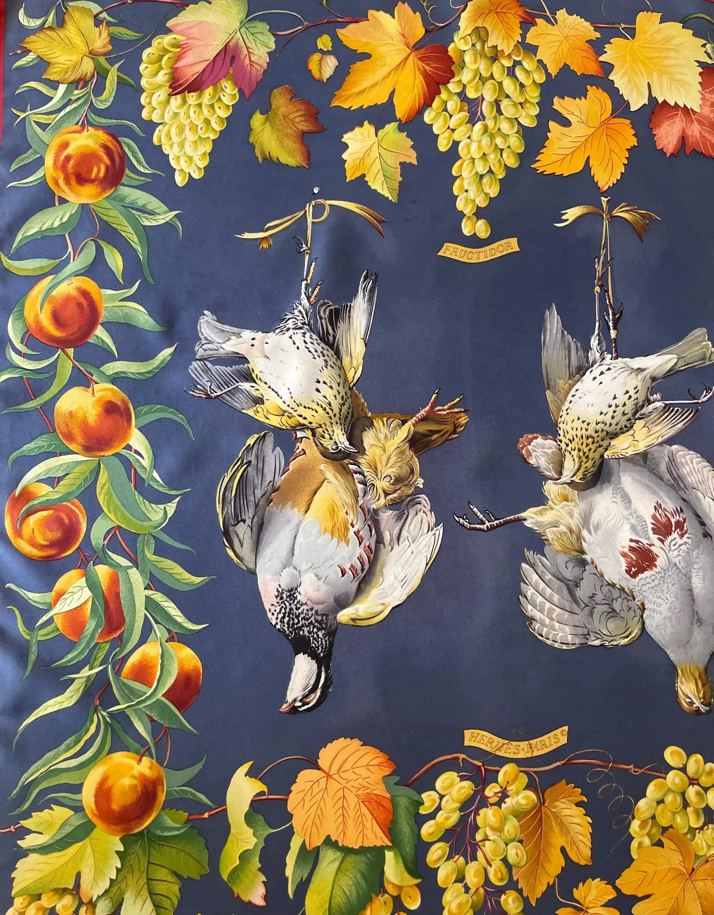 Hermès Silk Scarf “Fructidor” 1979 | Chairish