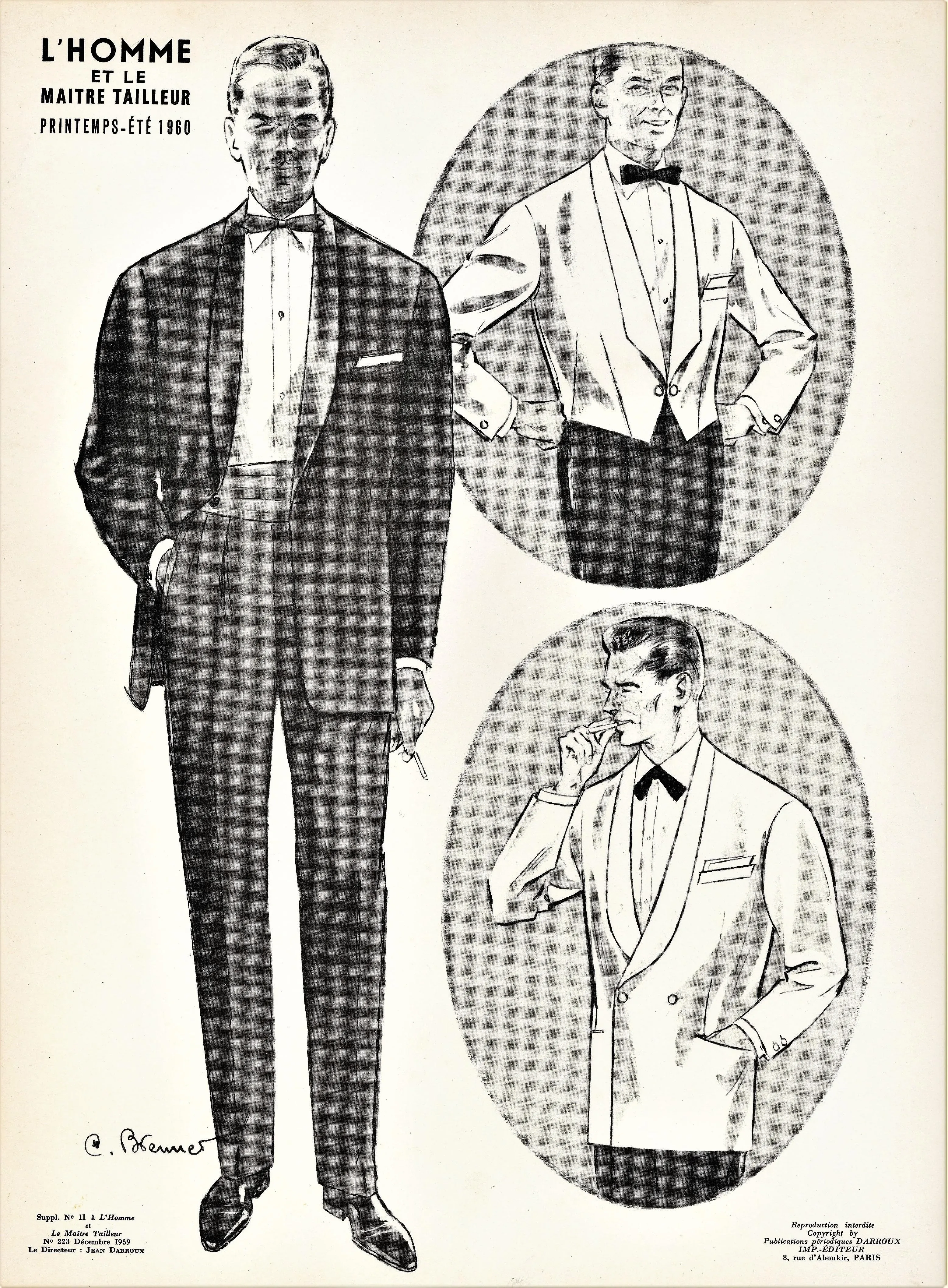 Poster Men's Mid Century Fashion Mid-century Men's Fashion Print - Main Image