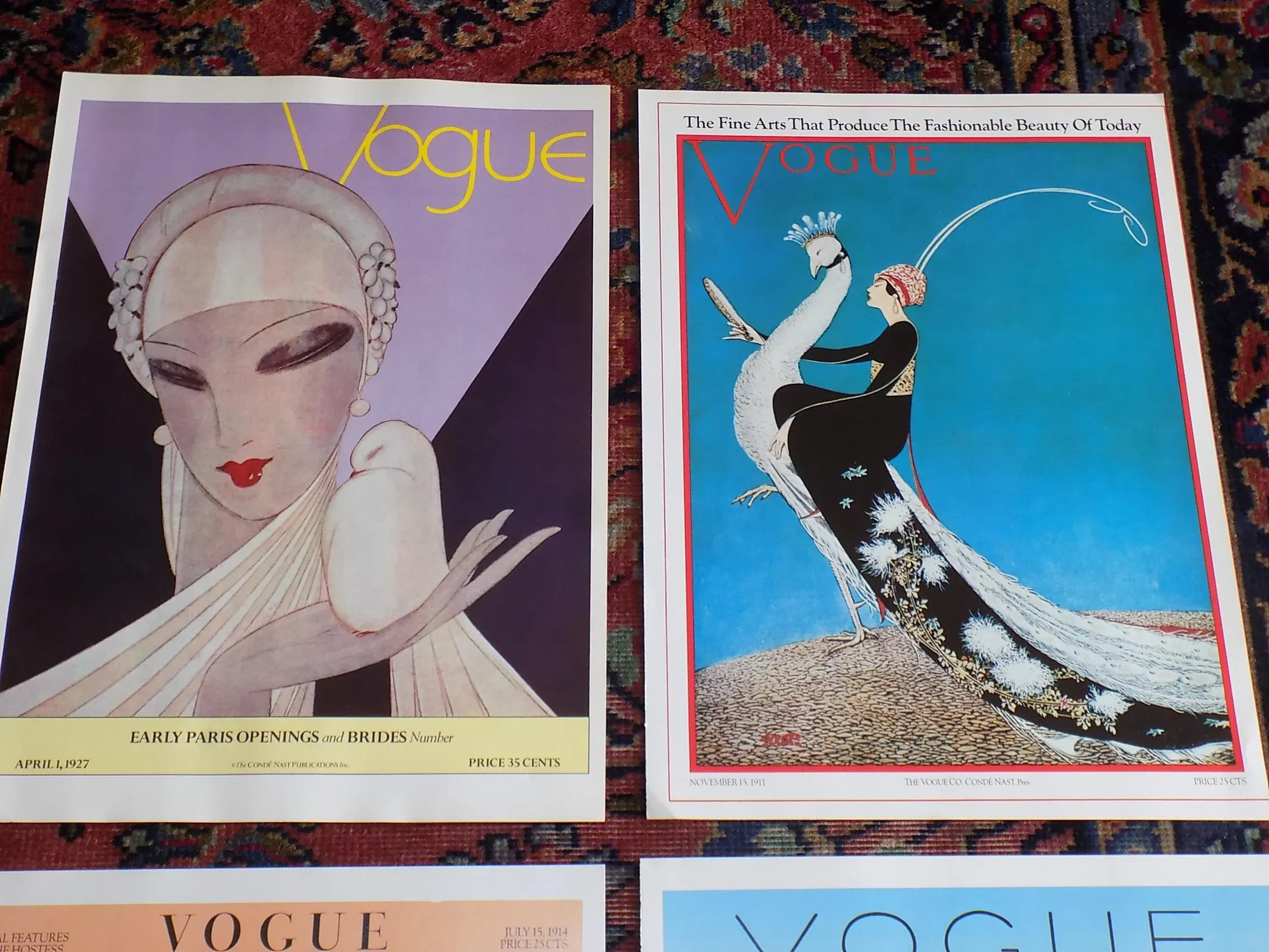 VOGUE ポスター 1927年 アールデコ　ヴィンテージ ヴィンテージ vogue ポスター VOGUE ポスター 1927年 アールデコ