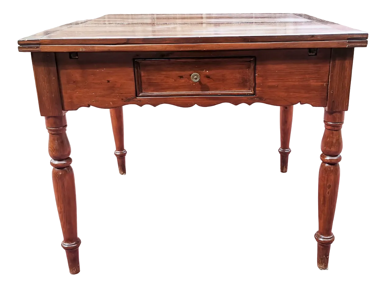antique extendable table