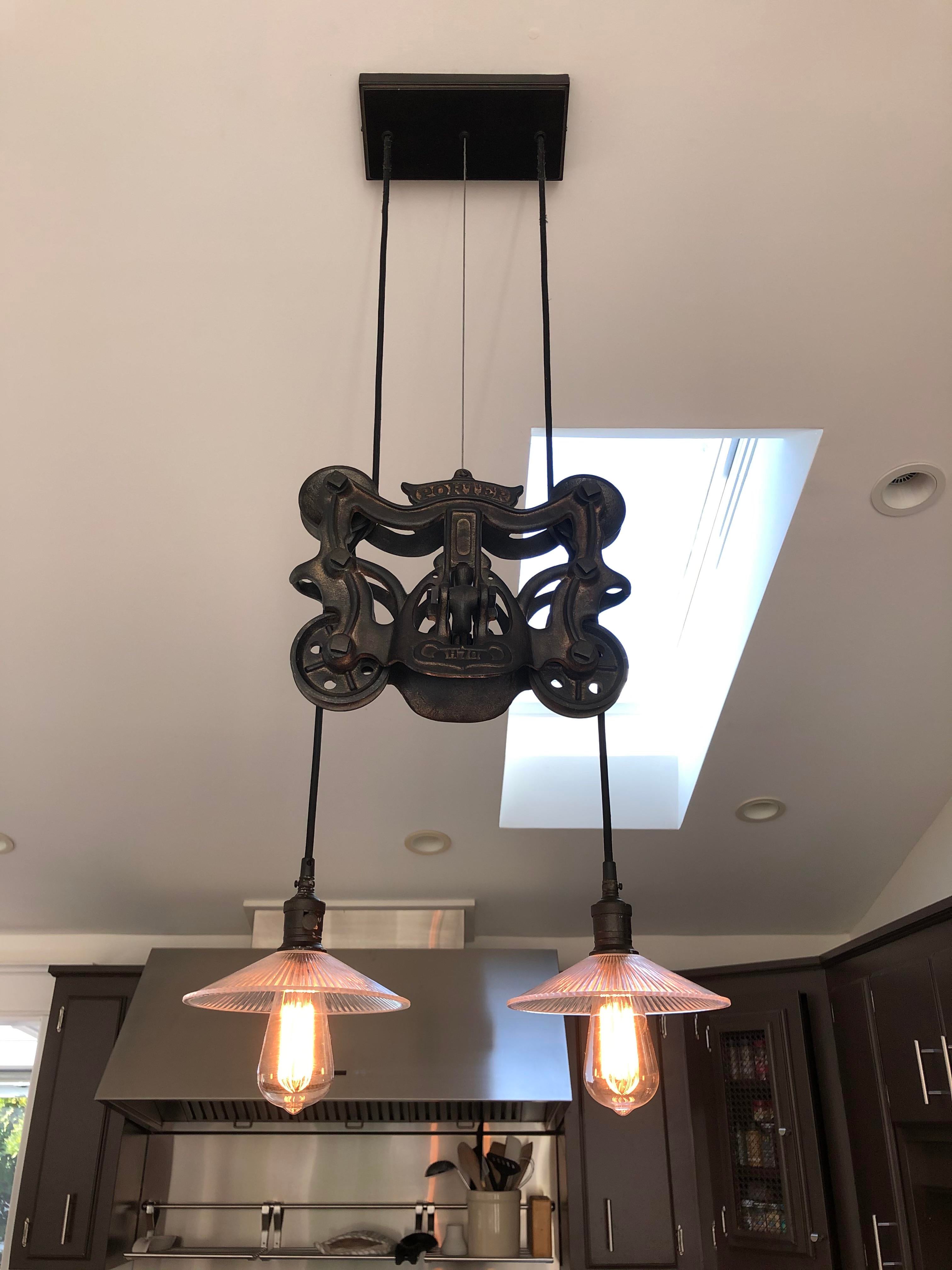 Pulley Light Fixture Restoration Hardware Shelly Lighting