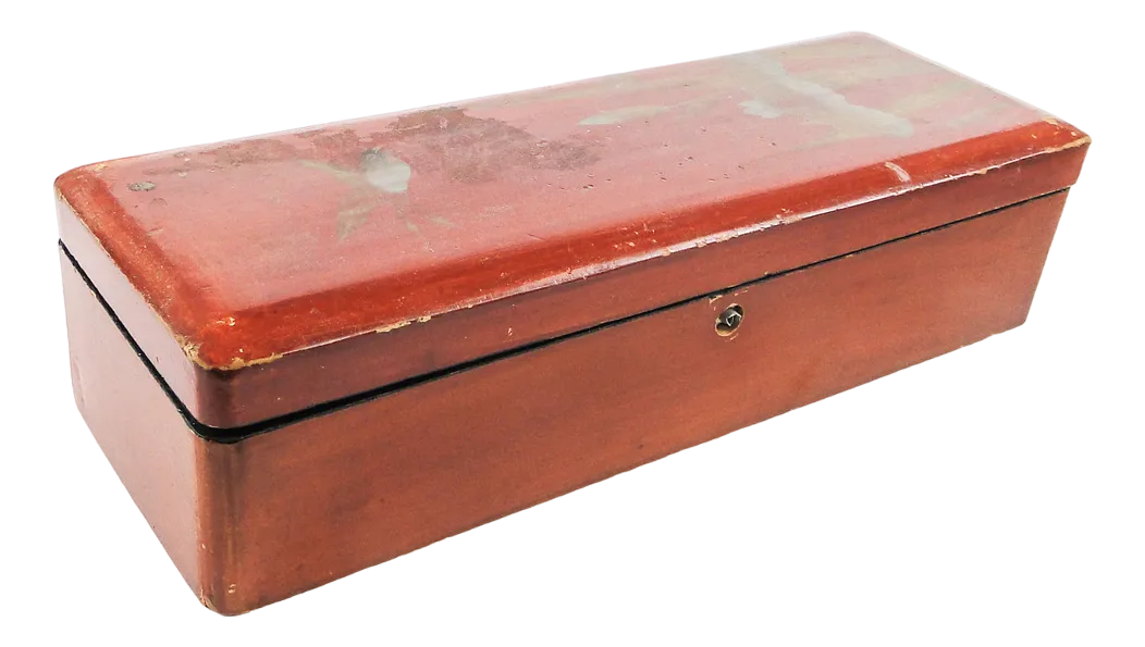 Japanese Lacquerware Box, 1920s | Chairish