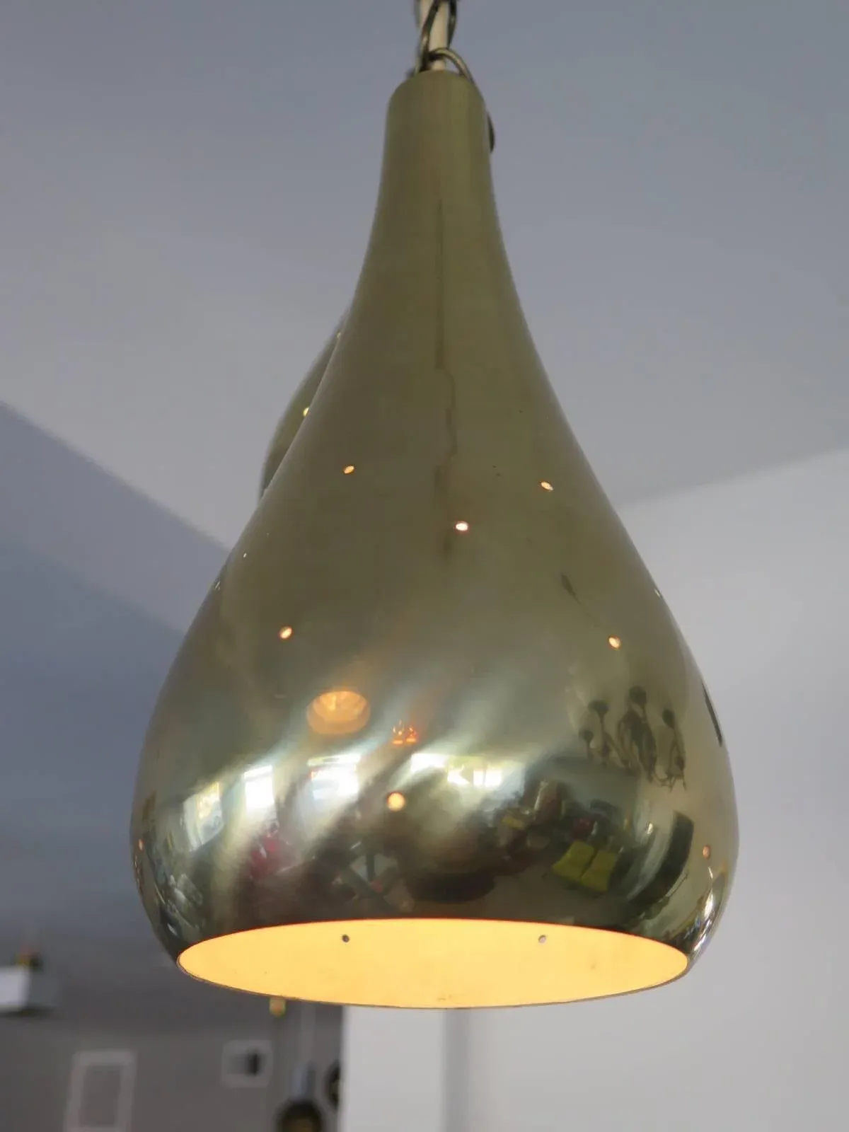 Tynell Style Pendant Lamps - A Pair