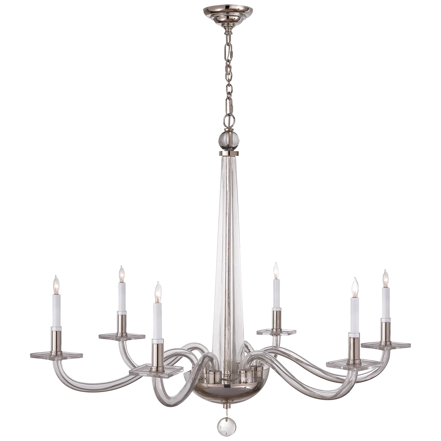 Chapman & Myers for Visual Comfort Signature Robinson Large Chandelier ...