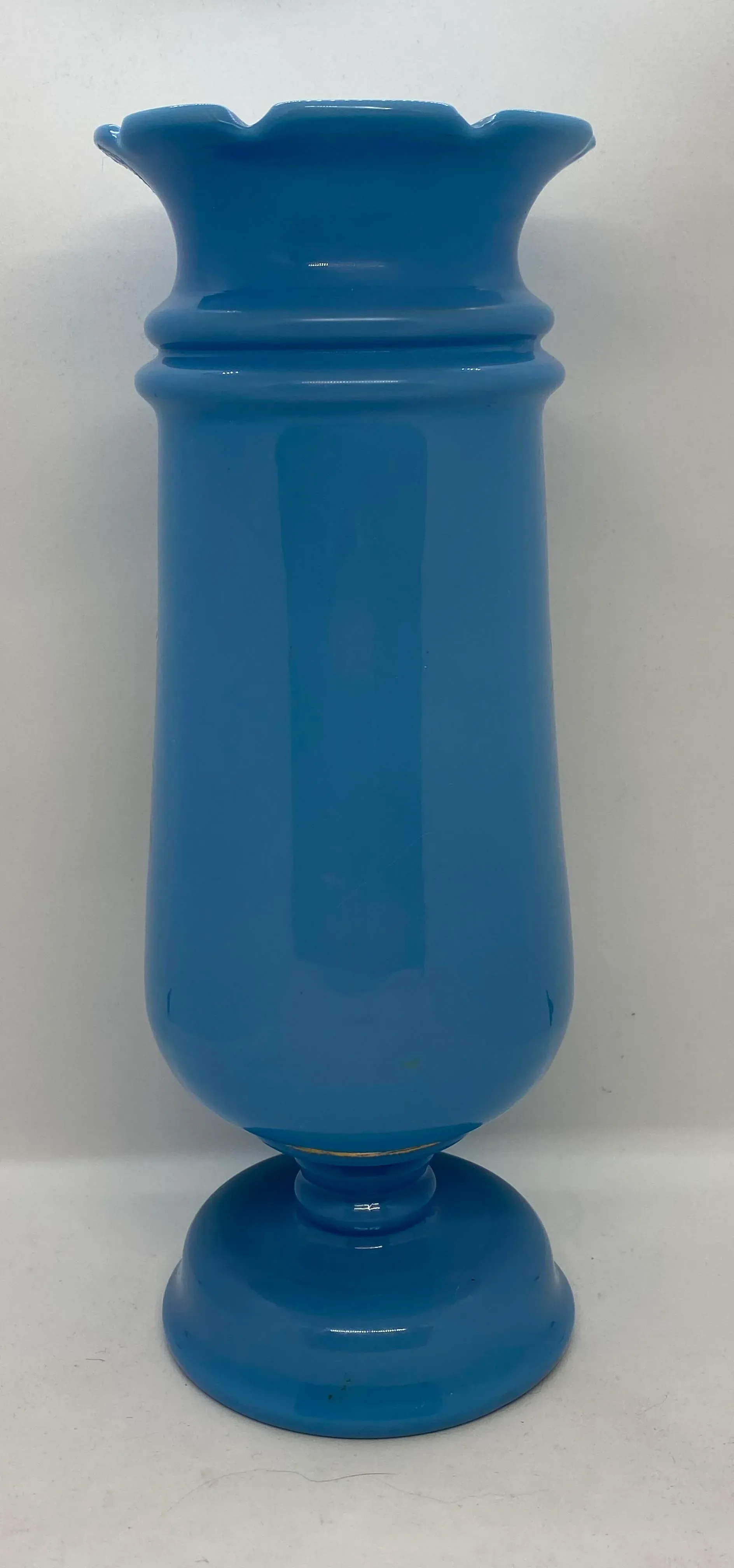 Rare Late 18th Century Bristol Blue Glass Wine Bottle c1790-1800 -  Tableware | Exhibit Antiques, image size:1888x4032
