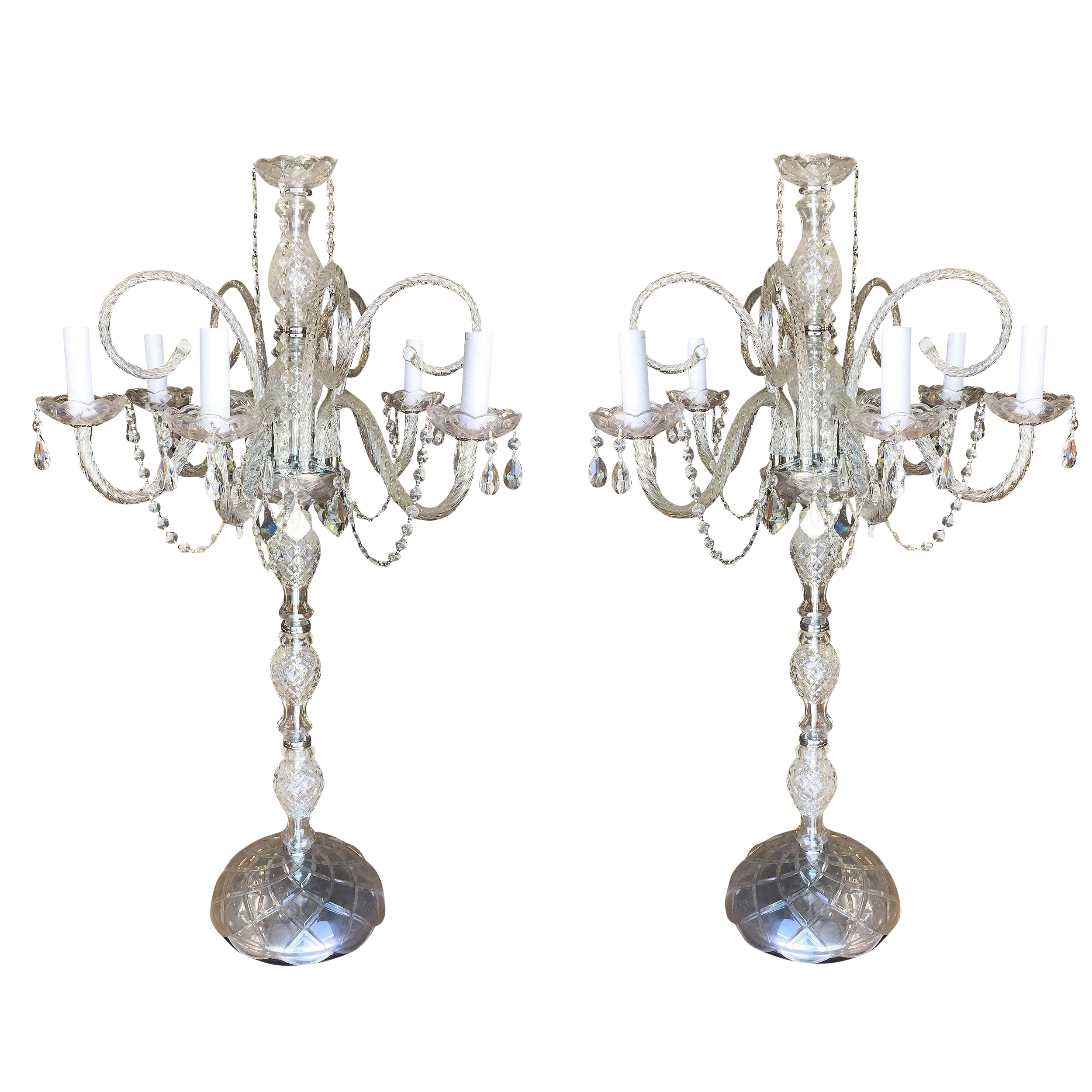 electric candelabra table lamps