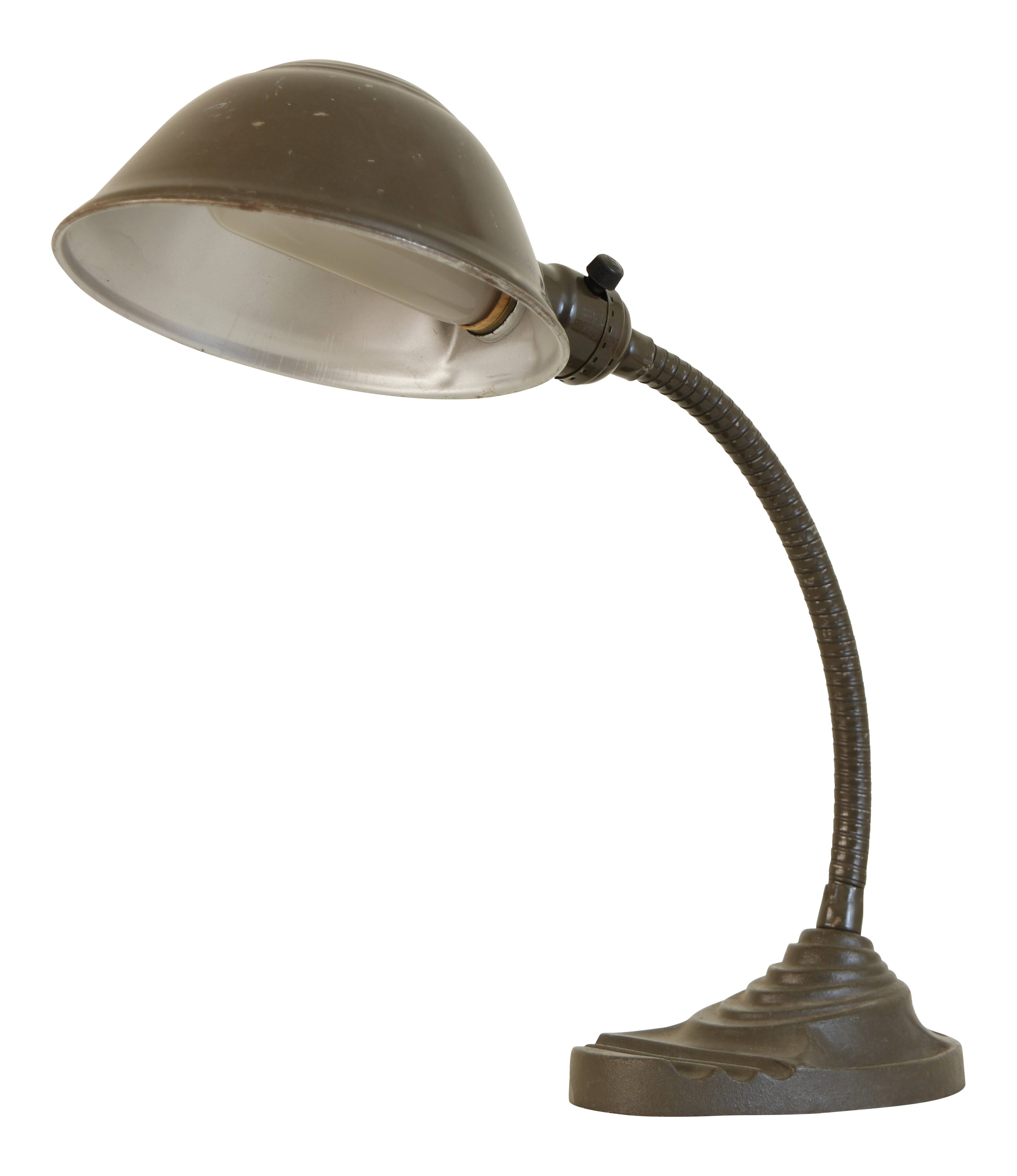 vintage gooseneck desk lamp