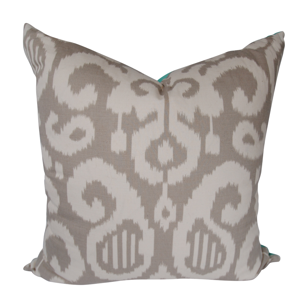 Custom Ikat Euro Pillows A Pair Chairish