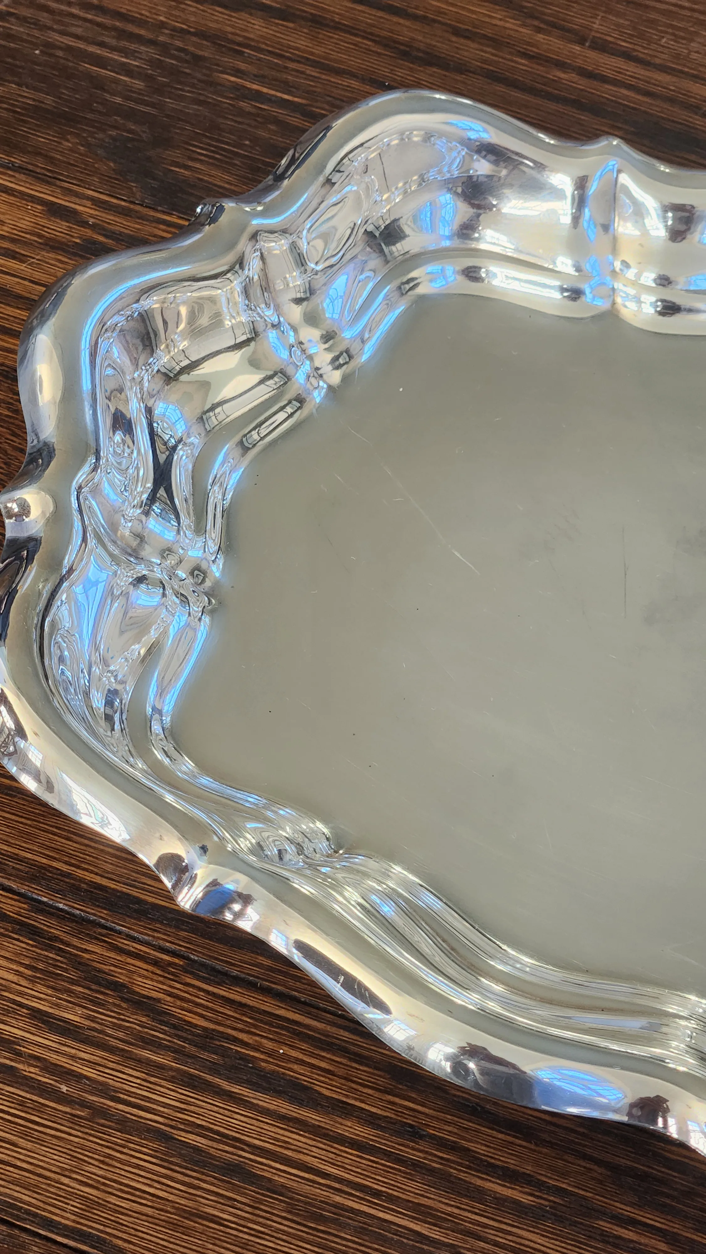 Late 19th Century Gorham Silver Plate Rectangle Serving Platter
