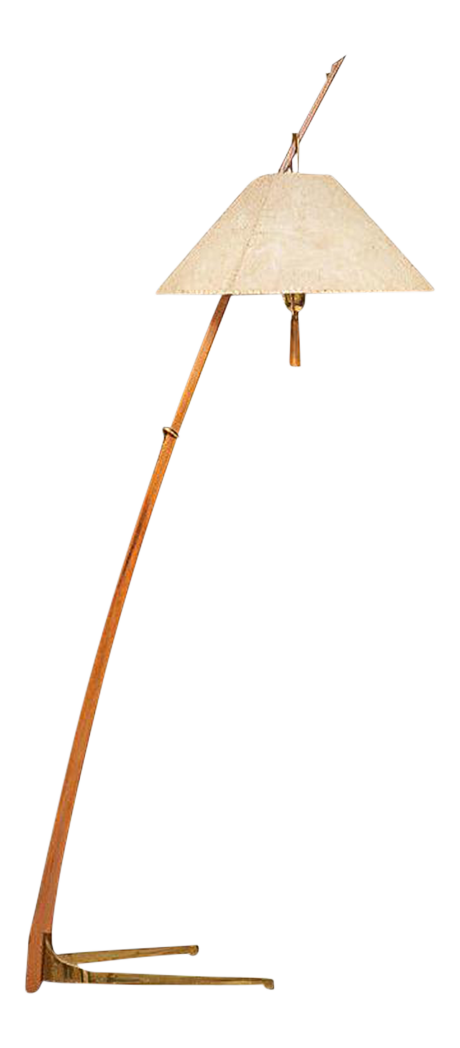 Model 2076 Dornstab Floor Lamp by J.T. Kalmar & A. Pöll