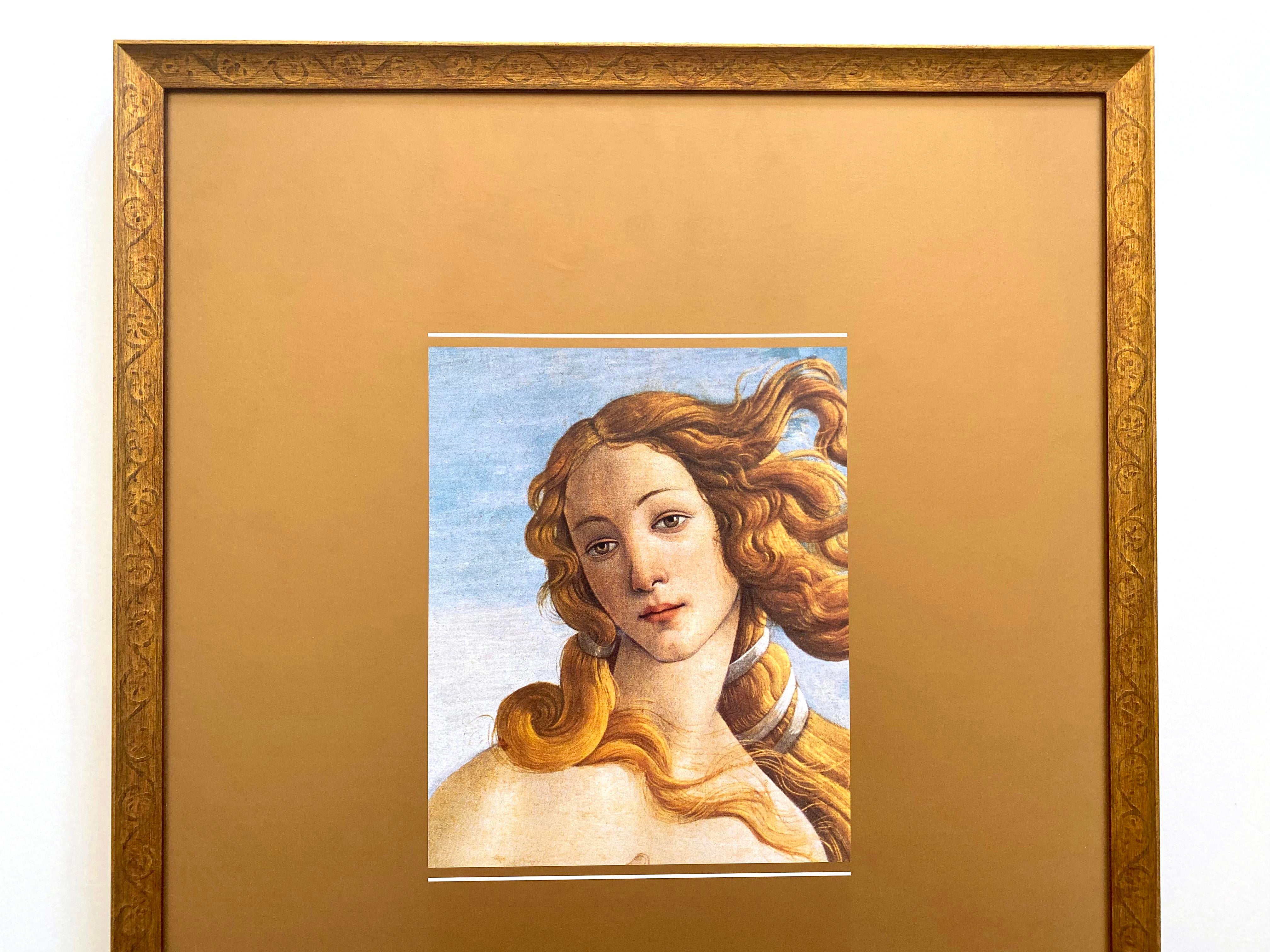 Sandro Botticelli Vintage 1991 Framed French Fine Art Offset