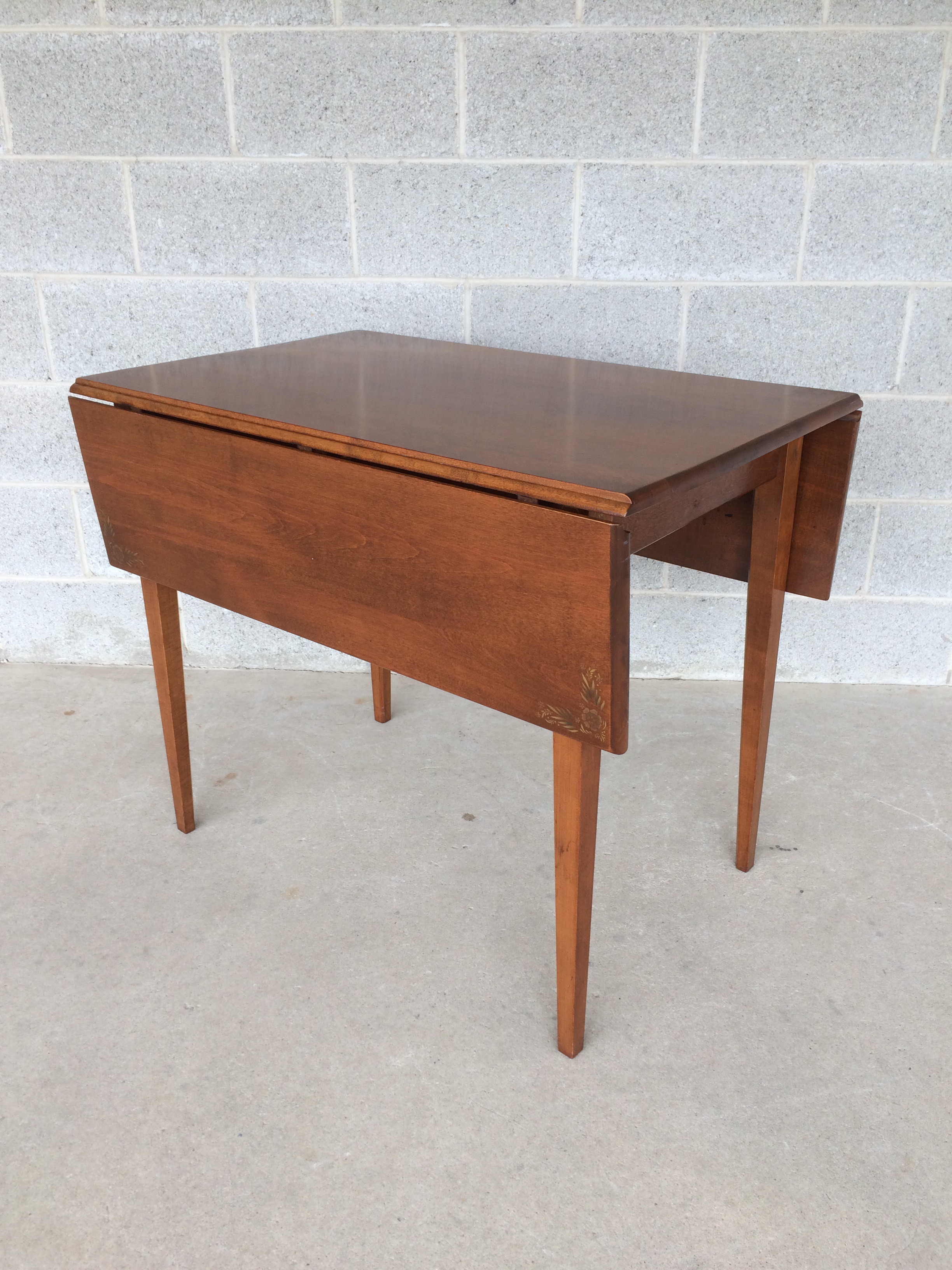 L. Hitchcock Maple Harvest Drop Leaf Table