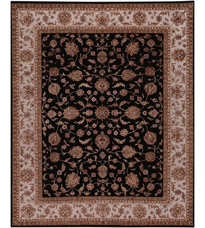 Handwoven Wool and Silk Area Rug 8'2" X 10'2" Chairish