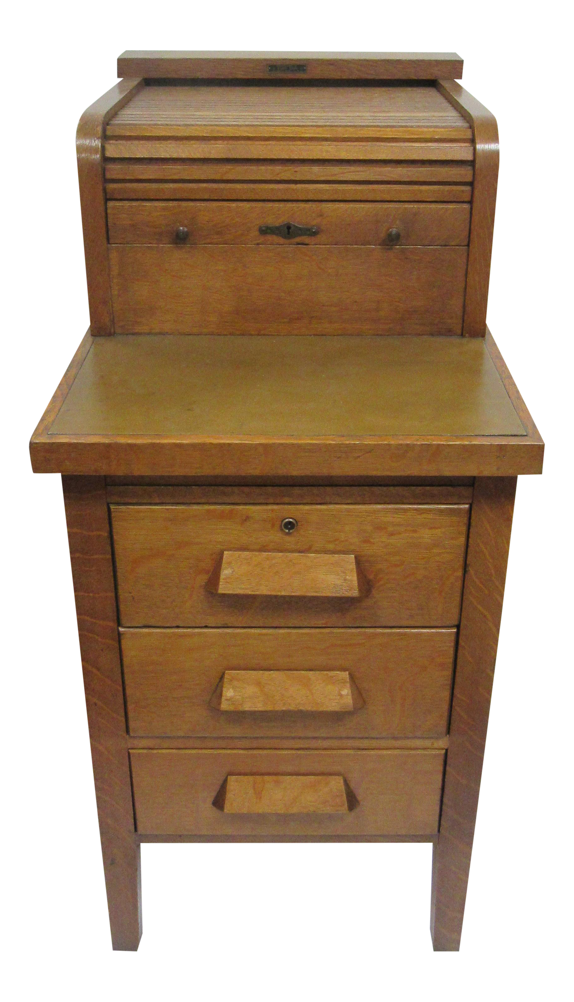 Antique Oak Cash Register Stand Chairish