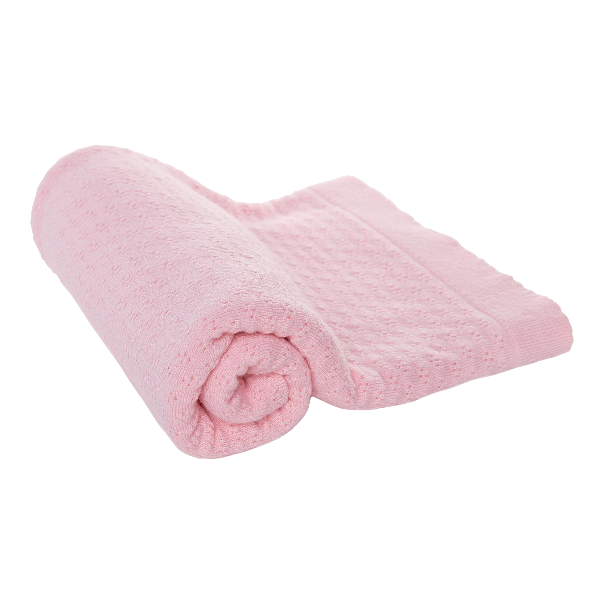 Contemporary Bellani Baby Merino Receiving Blanket, Pink Soft Chairish