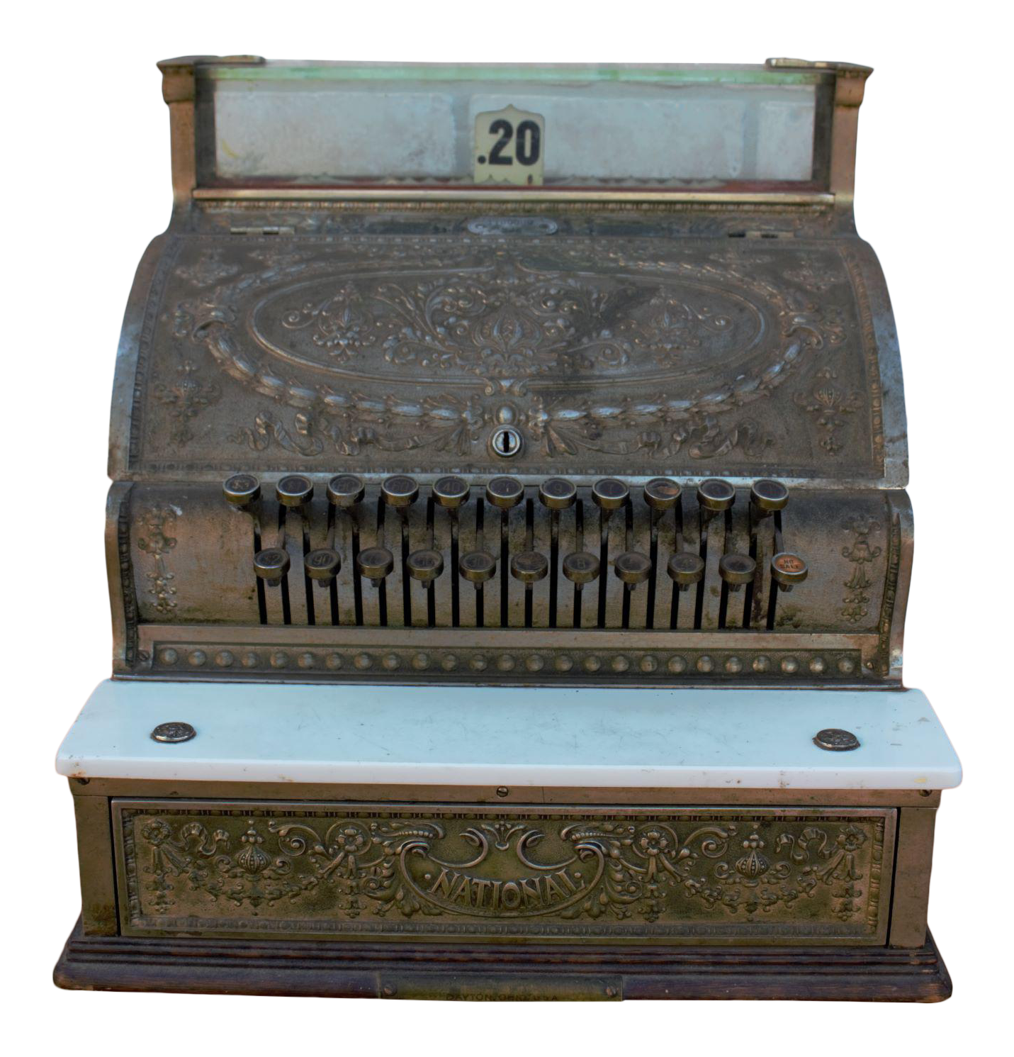 Antique the National Cash Register Model 332 Chairish