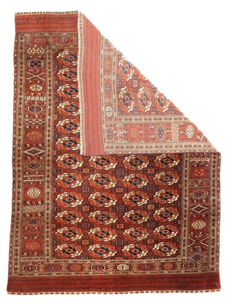 Turkmen Rug 6'10'' X 9'4'' | Chairish