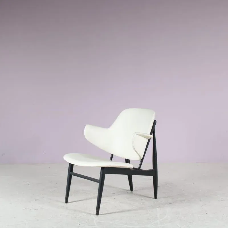 Shell Chair by Ib Kofod-Larsen for Christensen & Larsen, Denmark, 1950s
