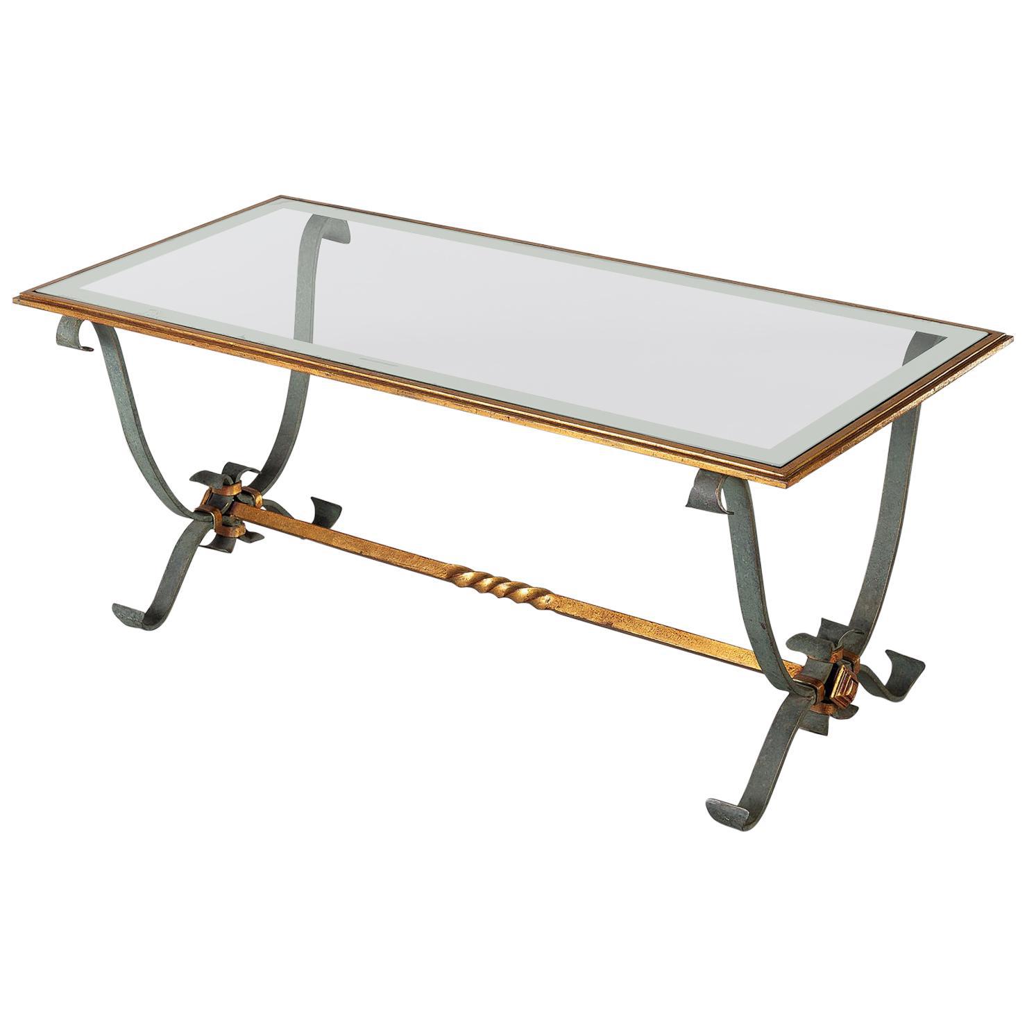 【FLYMEe】DE IRON COFFEE TABLE qw-amish-cast-iron-coffee-