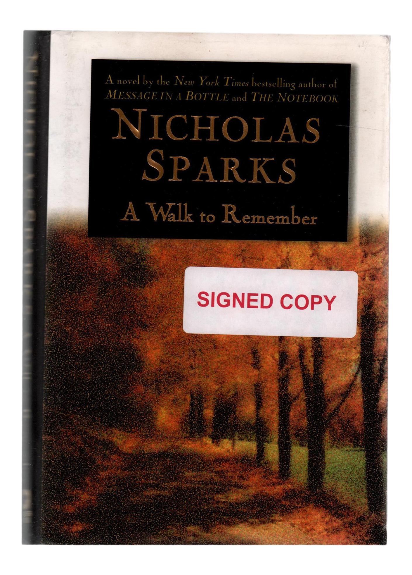 1999 A Walk To Remember Coffee Table Book Chairish
