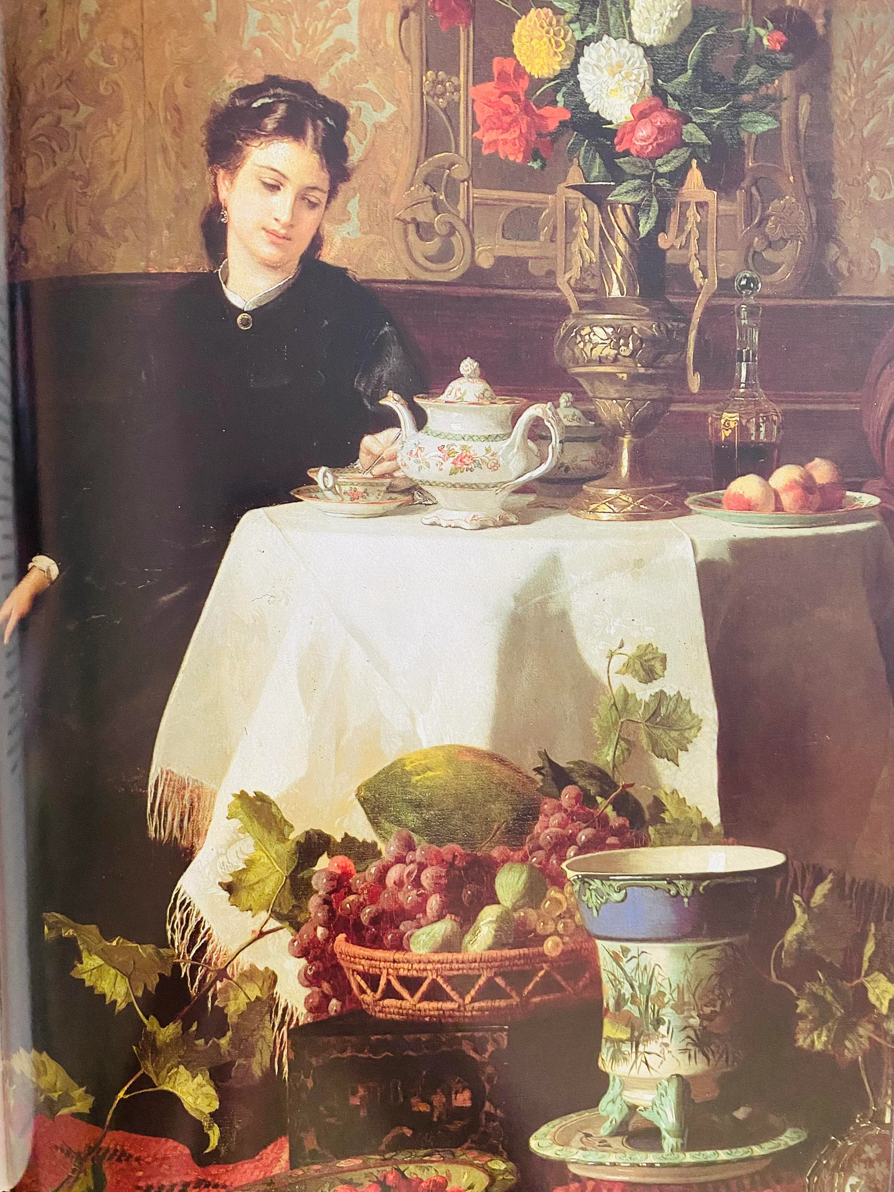 The Book of Fine Linen by Francoise De Bonneville | Chairish