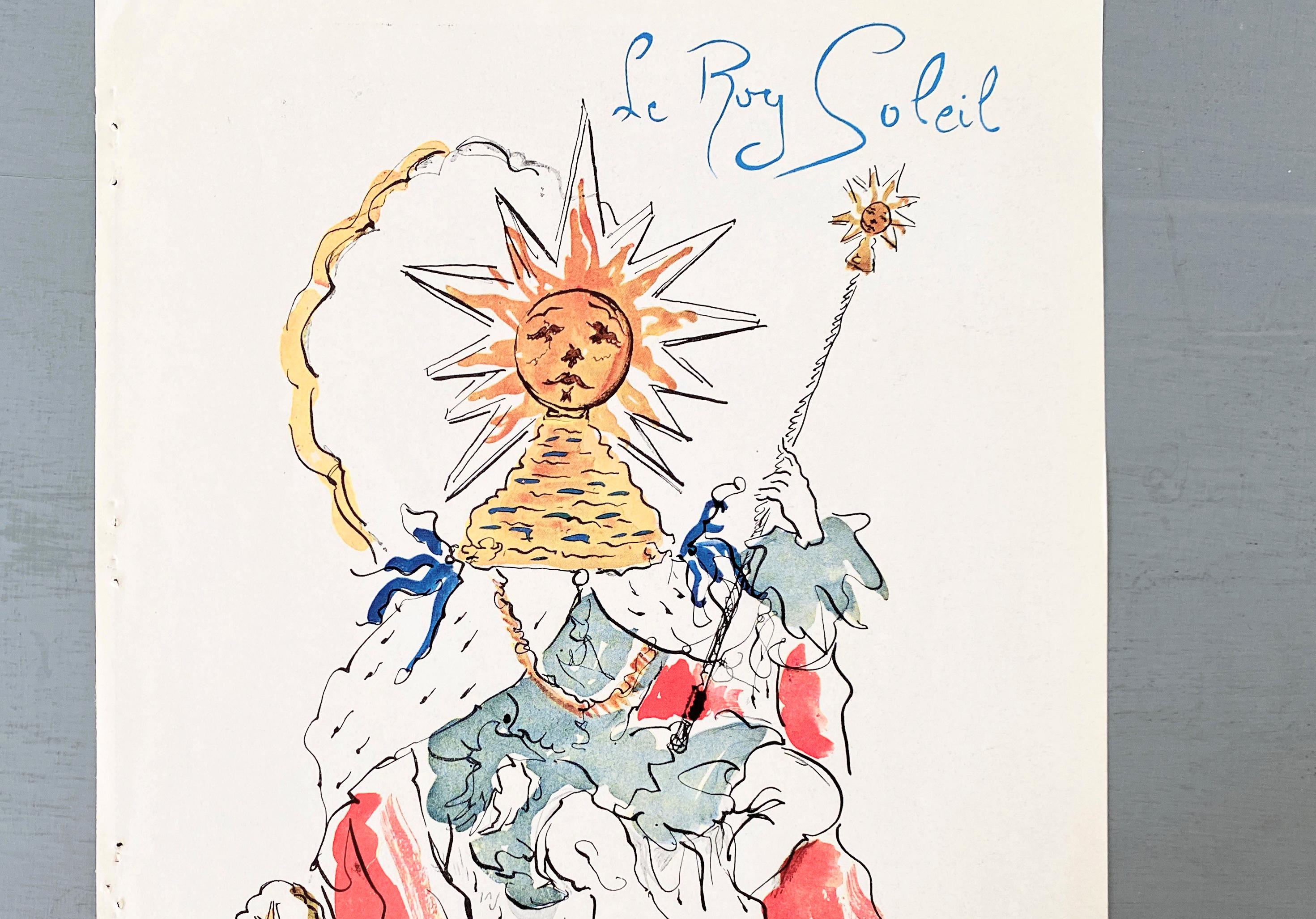 1947 French Vintage Schiaparelli Perfume Le Roy Soleil