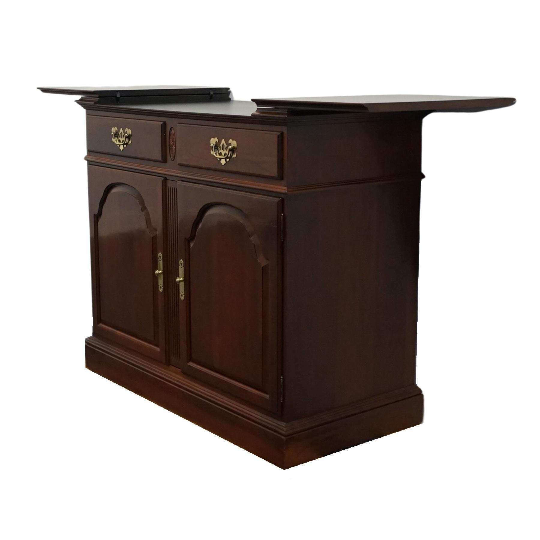 Ethan Allen Georgian Court Solid Cherry Traditional Style 59