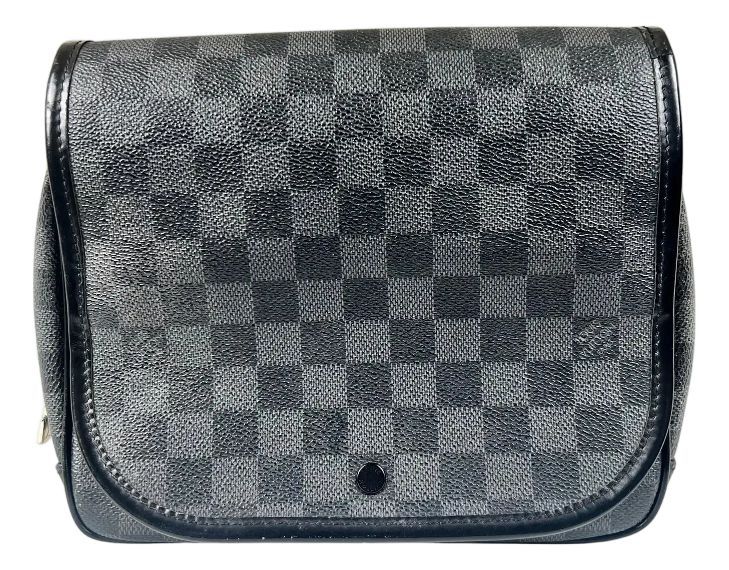 Louis Vuitton Damier Graphite Hanging Toiletry Pouch Bag Travel Organizer
