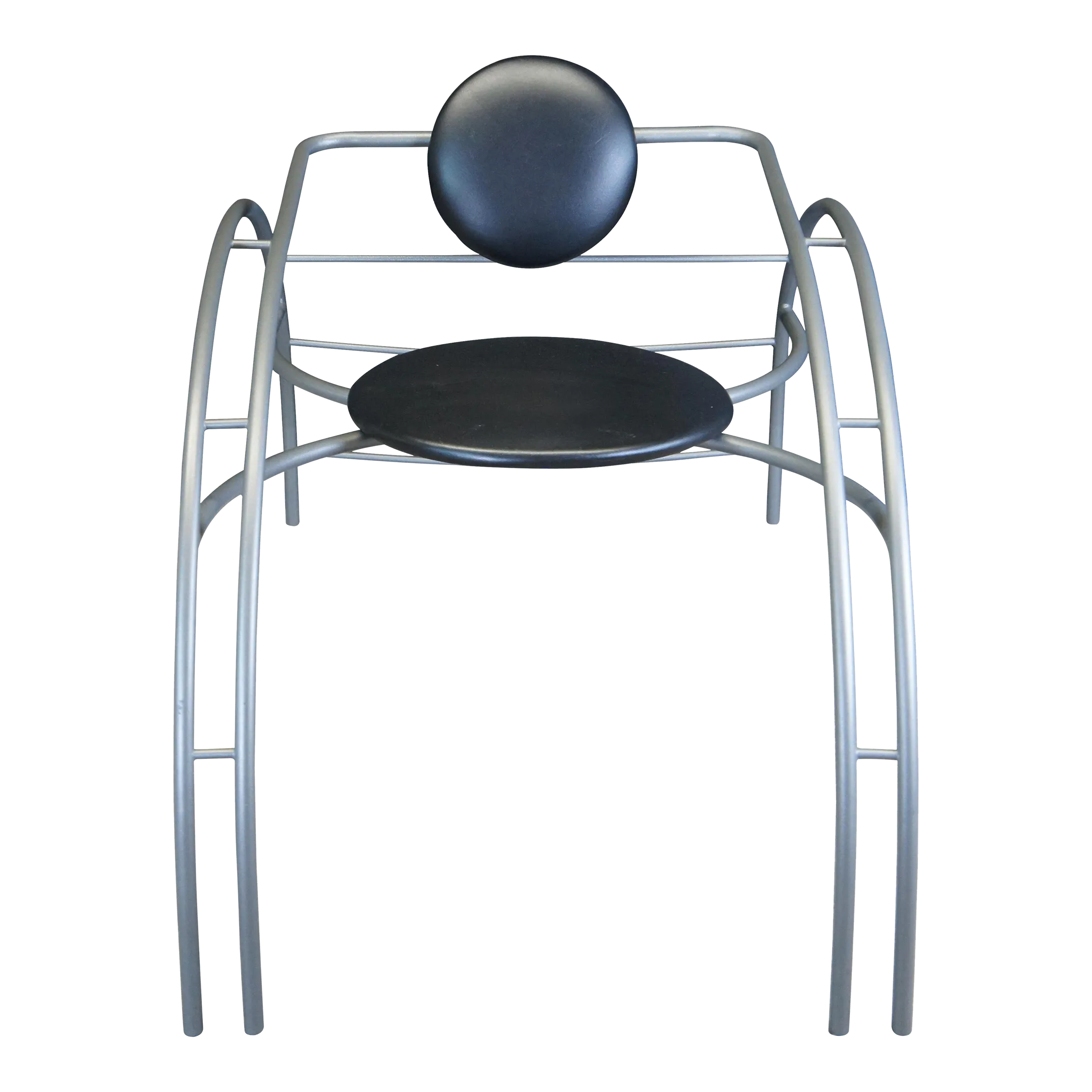 椅子 vintage 90's Postmodern Chair 1990's Postmodern Steelcase Black Leather Office Desk Chair