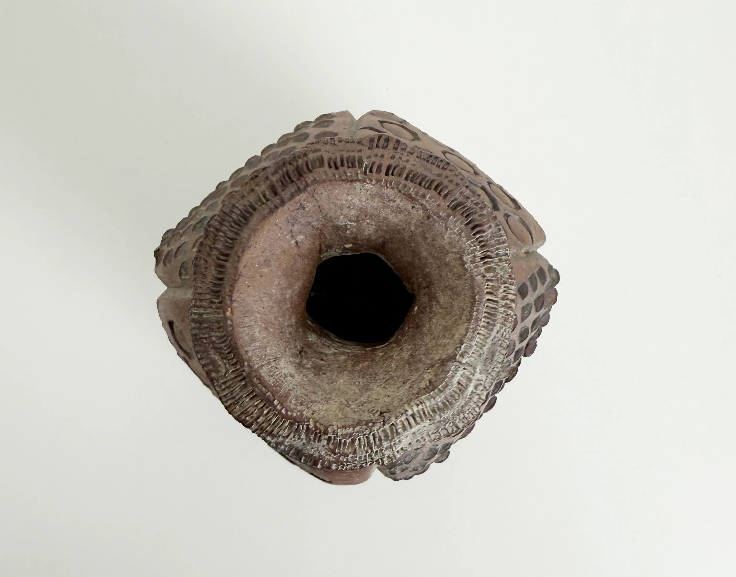1970\'s Brutalist Stoneware Vase
