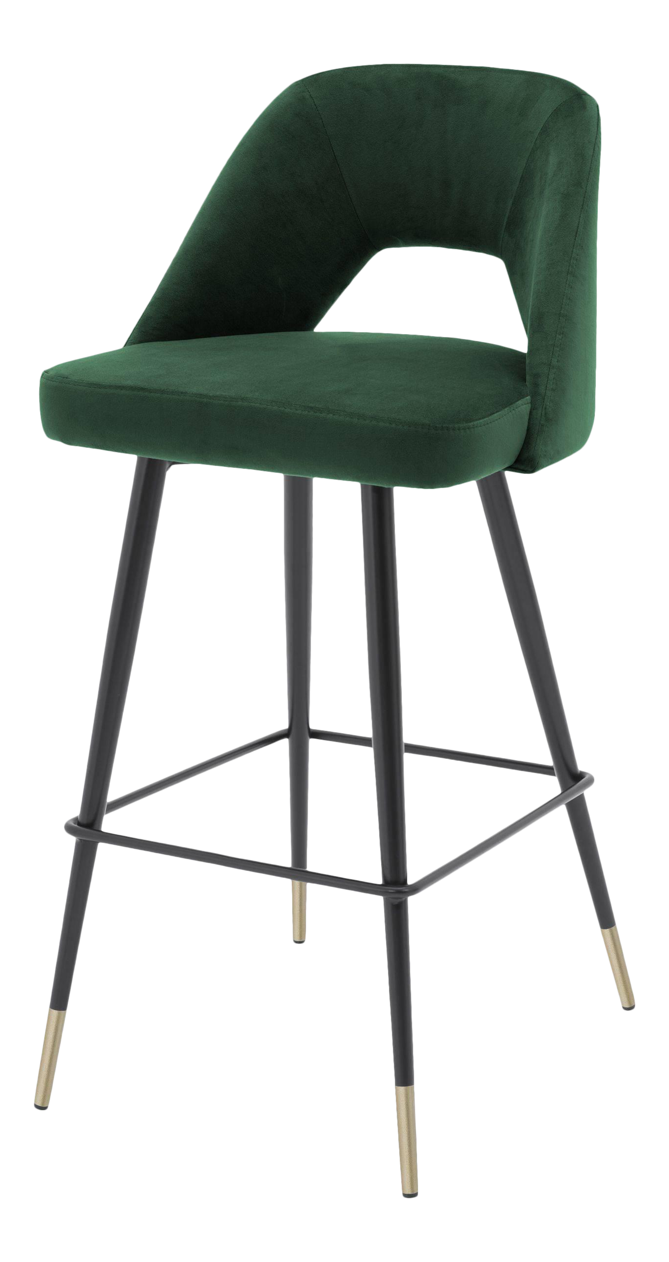 Green Velvet Bar Stool Eichholtz Avorio Chairish