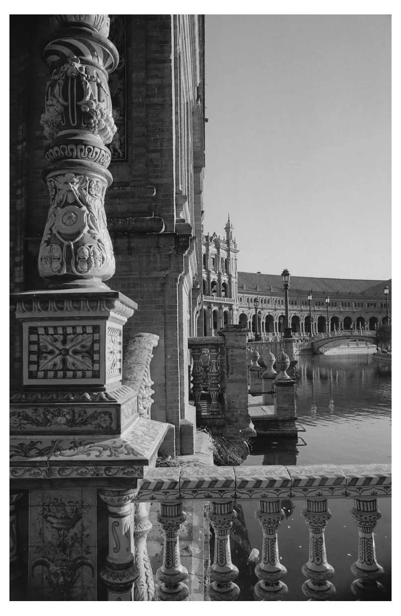 Paul Cooklin, Plaza De Espana Spainish Square, Silver Gelatin Photograph, Limited Edition of 10